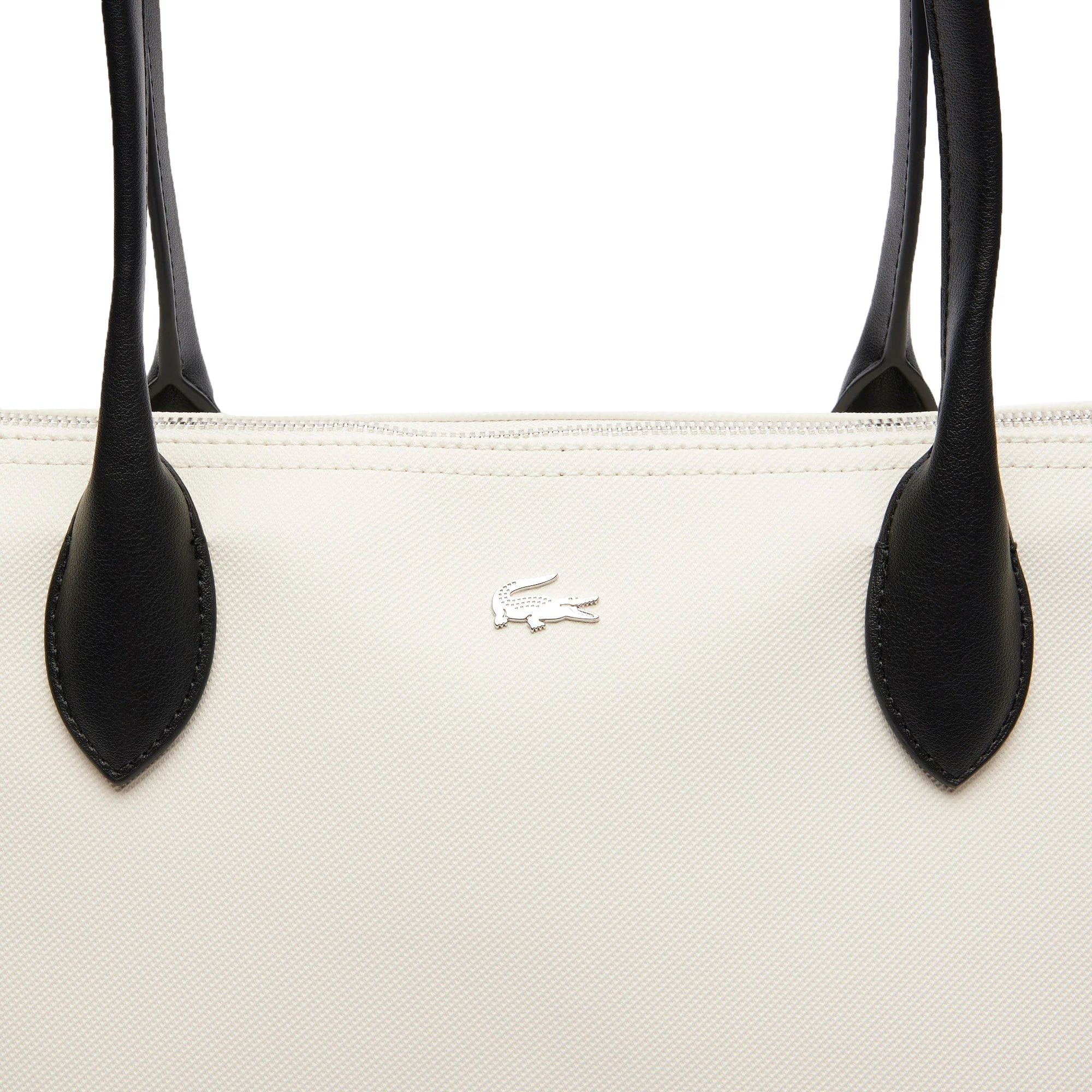 Lacoste Athena Shopping Bag Flour/Black - Image 5