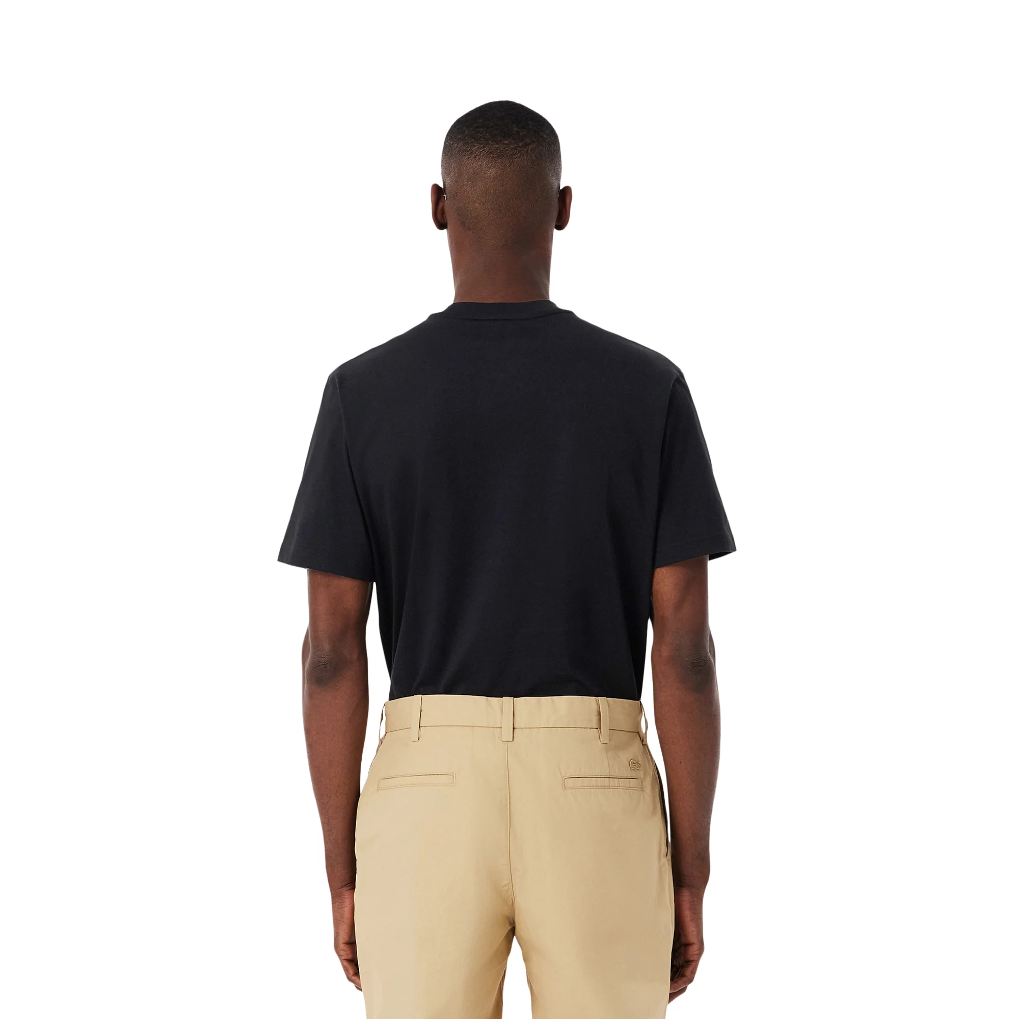 Lacoste Classic Fit Cotton Jersey T-Shirt Black - Image 2