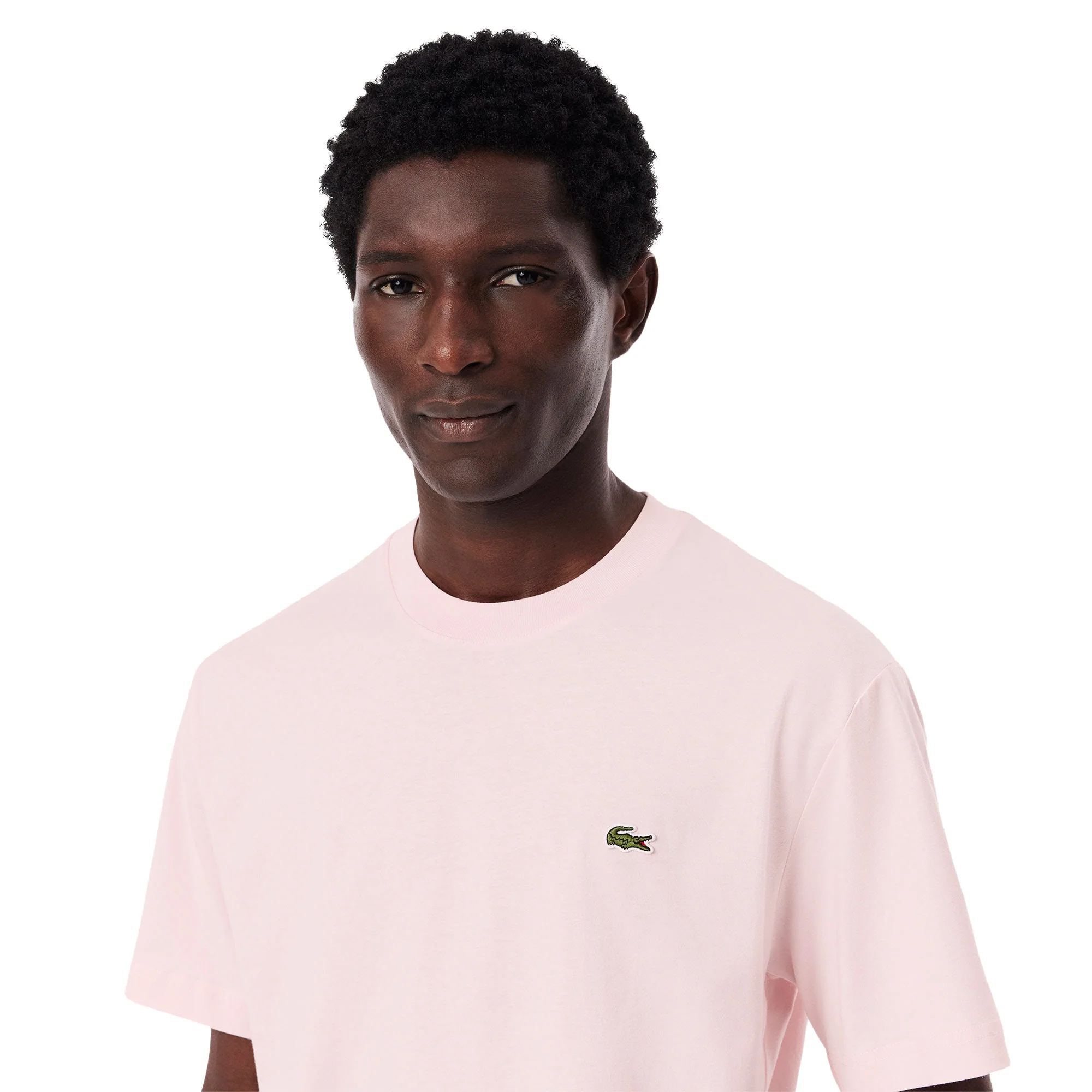 Lacoste Classic Fit Cotton Jersey T-Shirt Flamant - Image 3