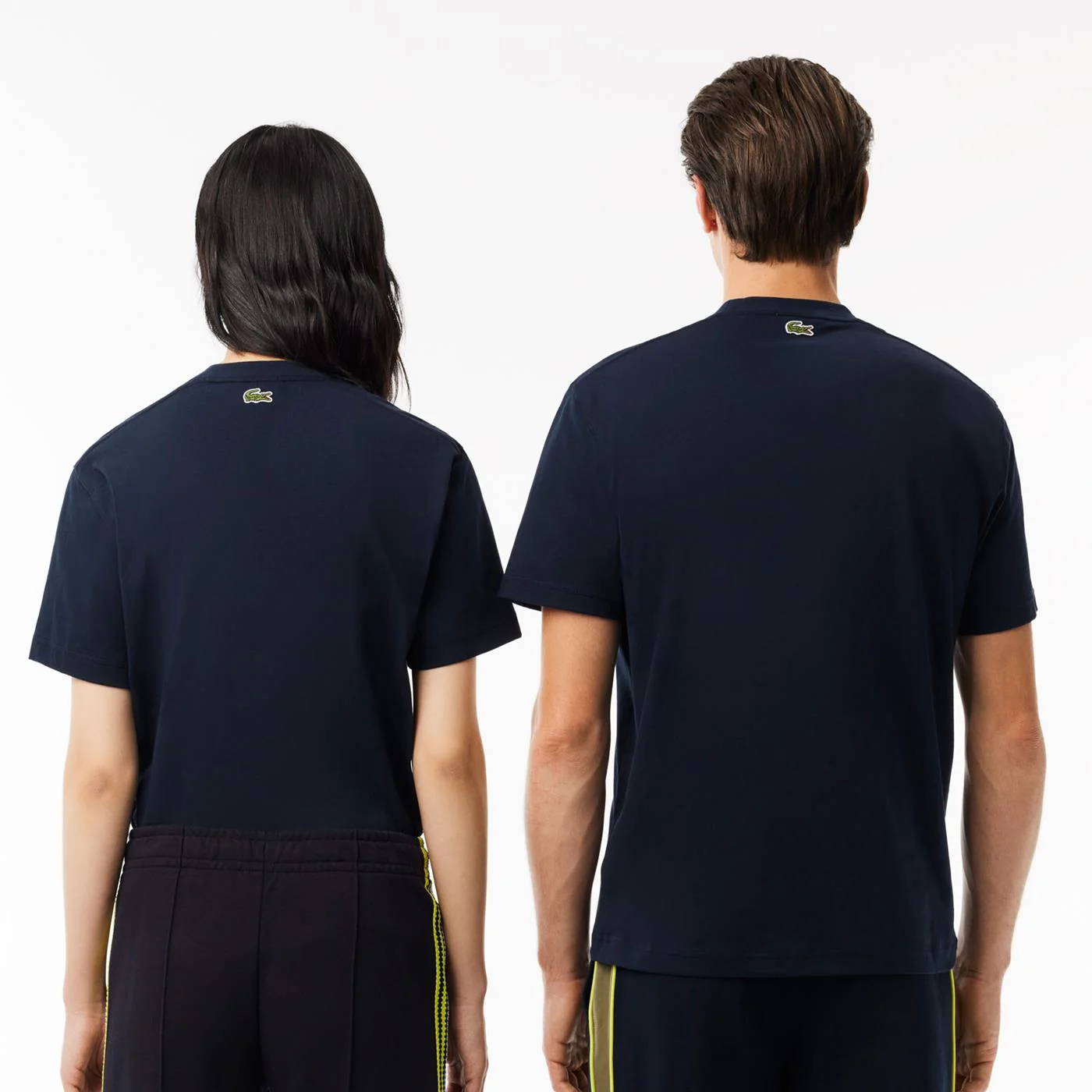 Lacoste Classic Fit Cotton Jersey T-Shirt Navy - Image 4