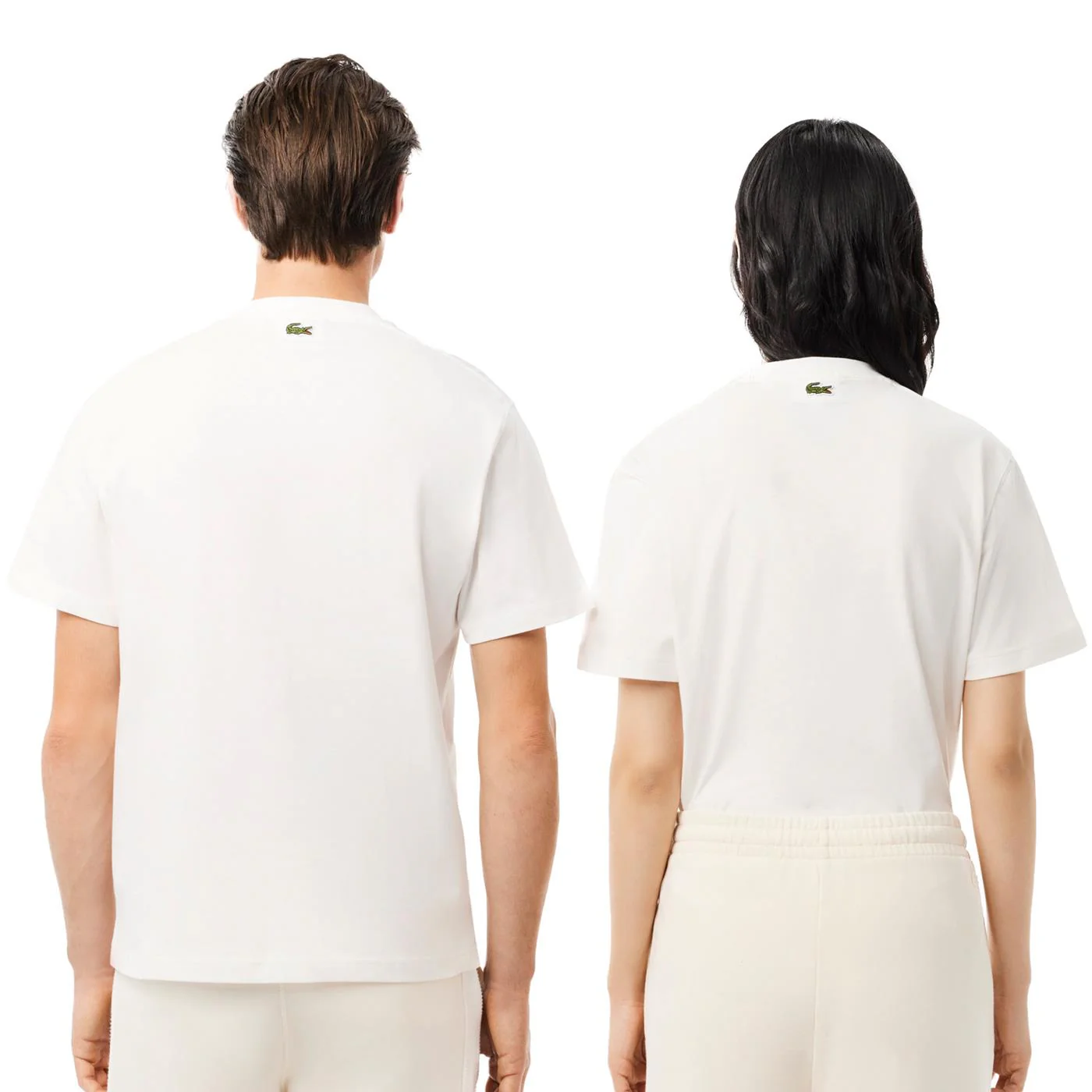 Lacoste Classic Fit T-Shirt Flour - Image 2