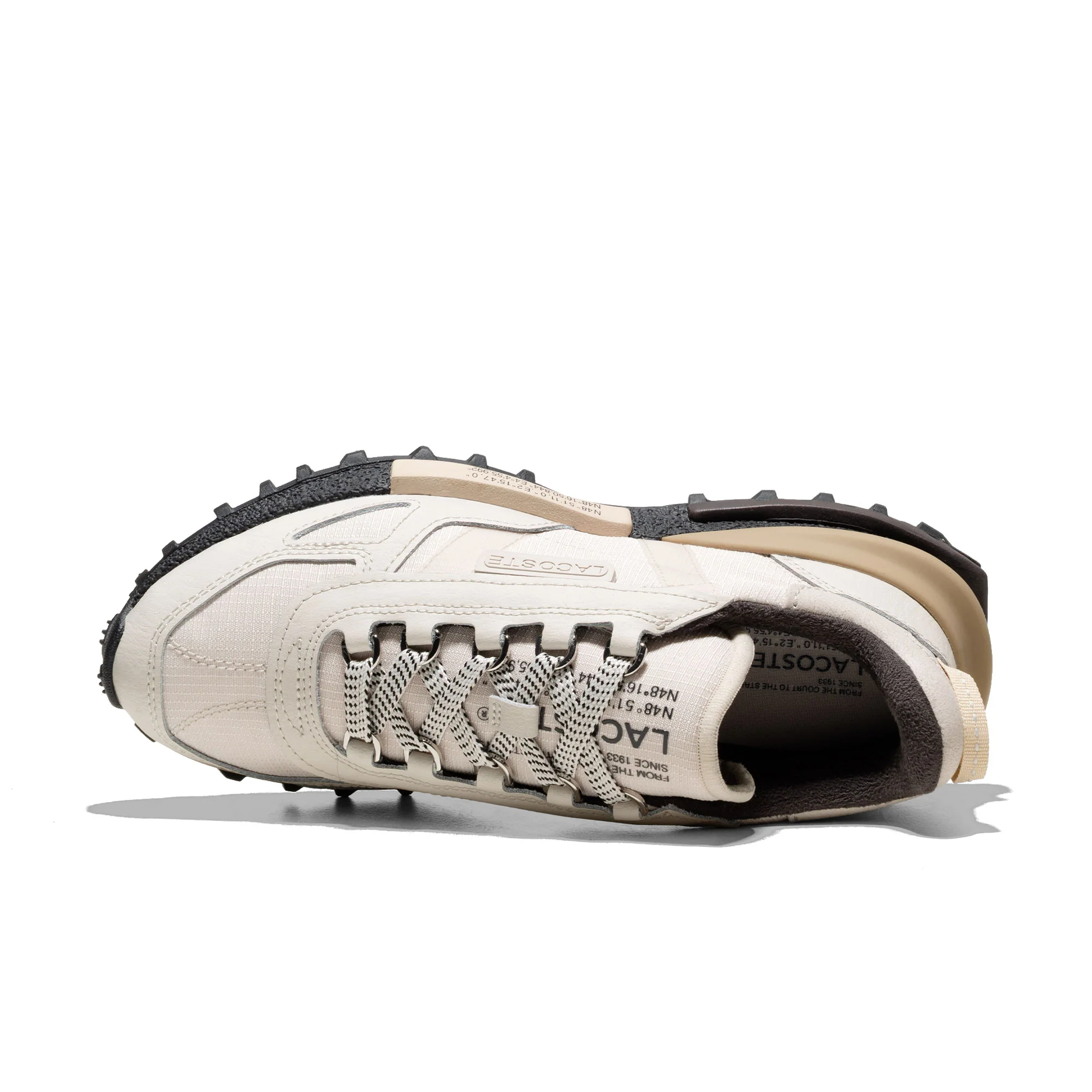 Lacoste Elite Active Off White/Dark Grey - Image 5