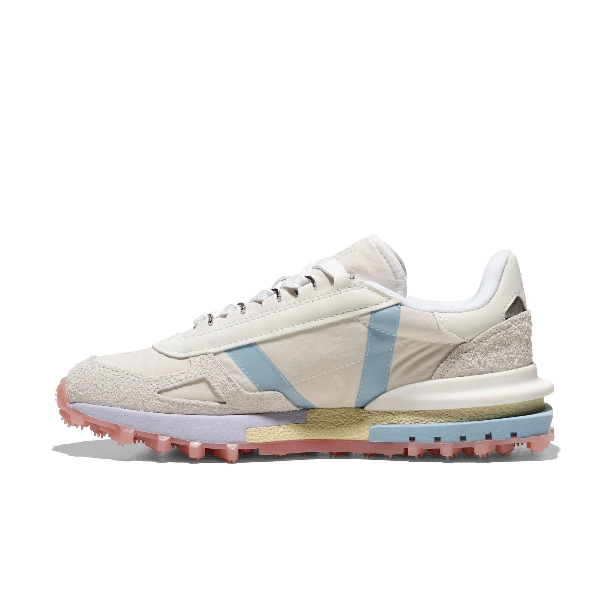 Lacoste Elite Active Off White/Light Blue - Image 3