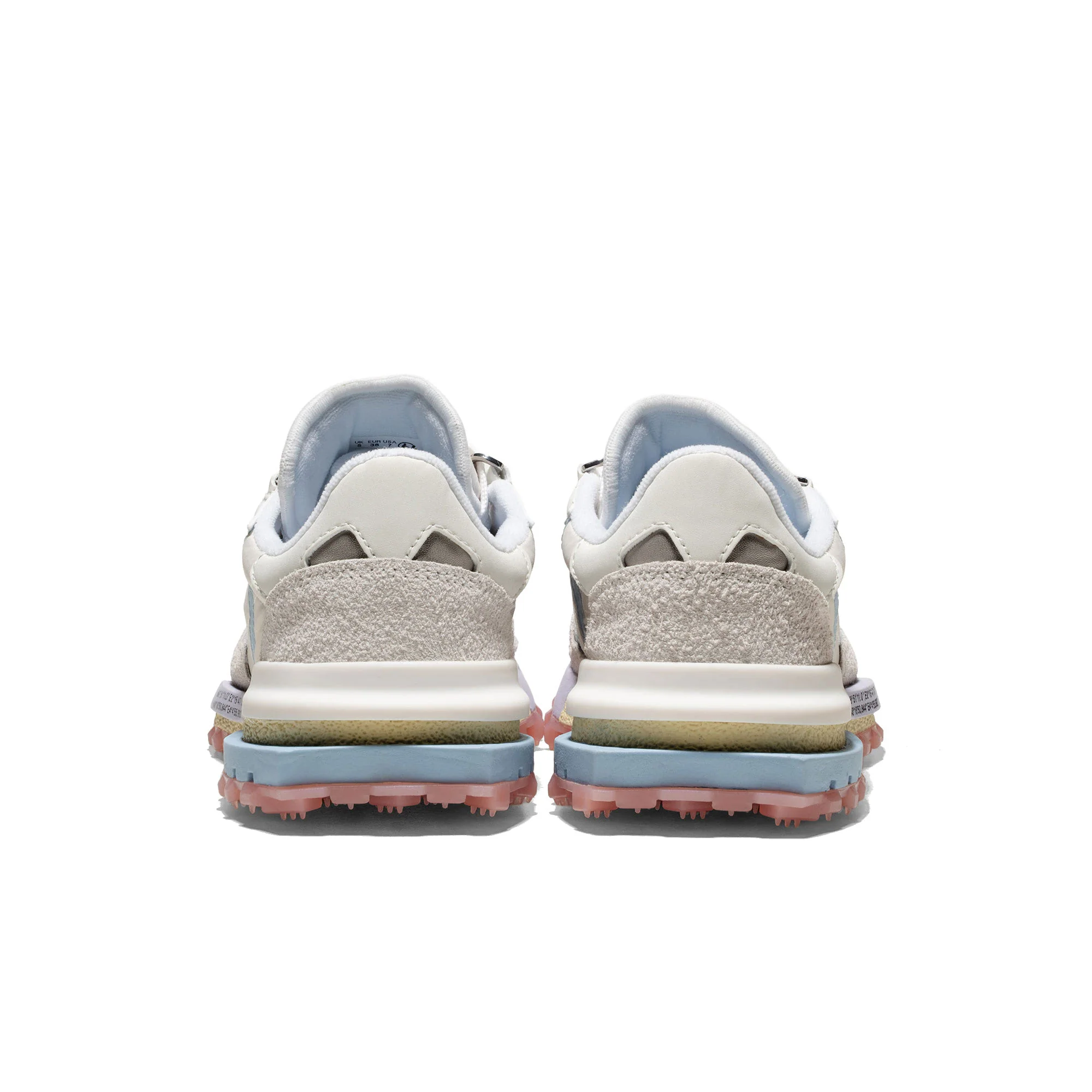 Lacoste Elite Active Off White/Light Blue - Image 4