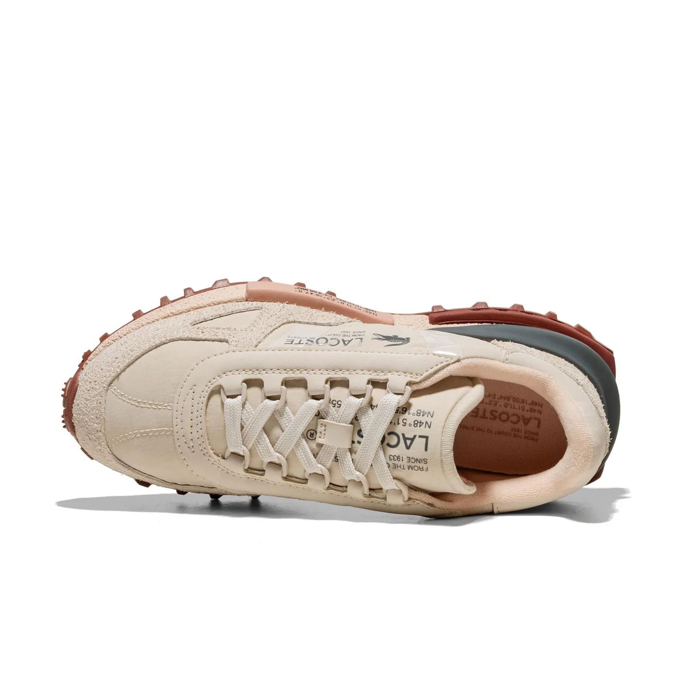 Lacoste Elite Active Off White/Light Pink - Image 5