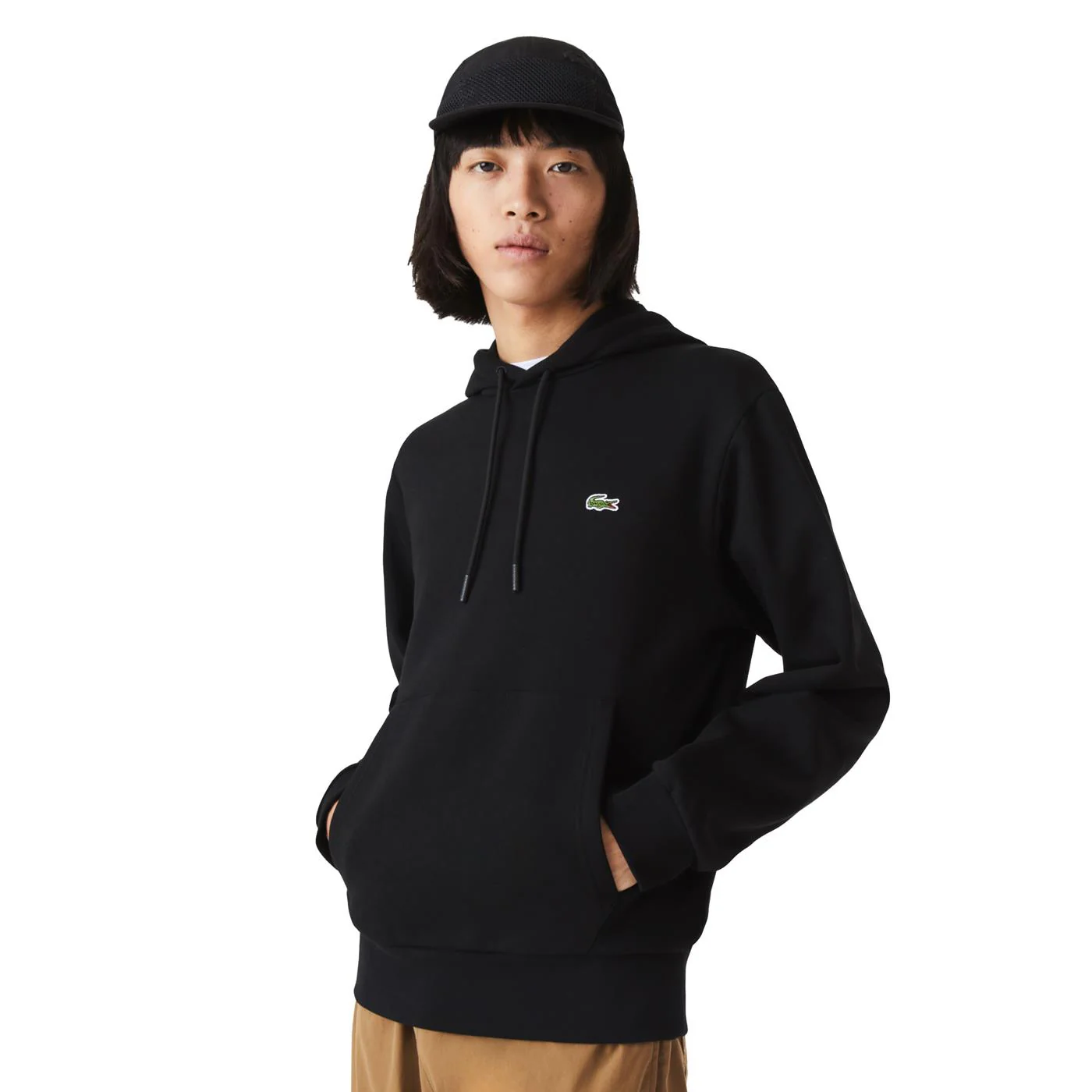 Lacoste Hooded Sweatshirt Black