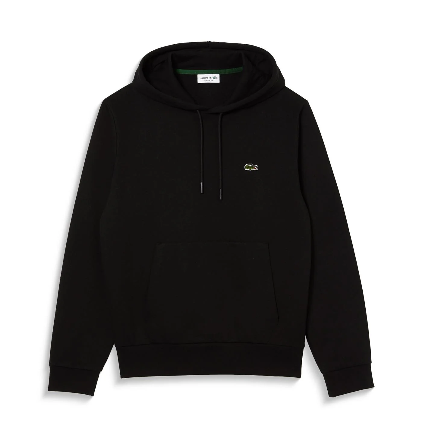 Lacoste Hooded Sweatshirt Black - Image 2