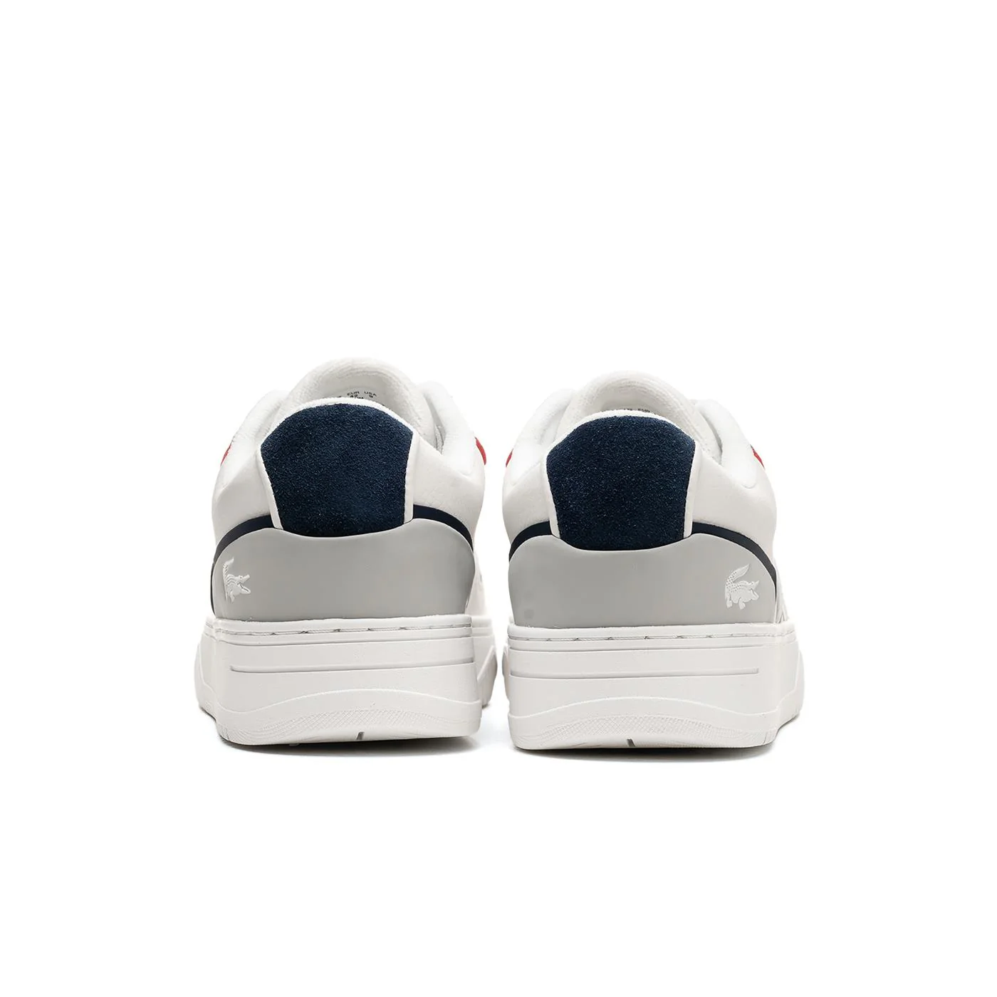 Lacoste L001 White/Navy/Red - Image 4