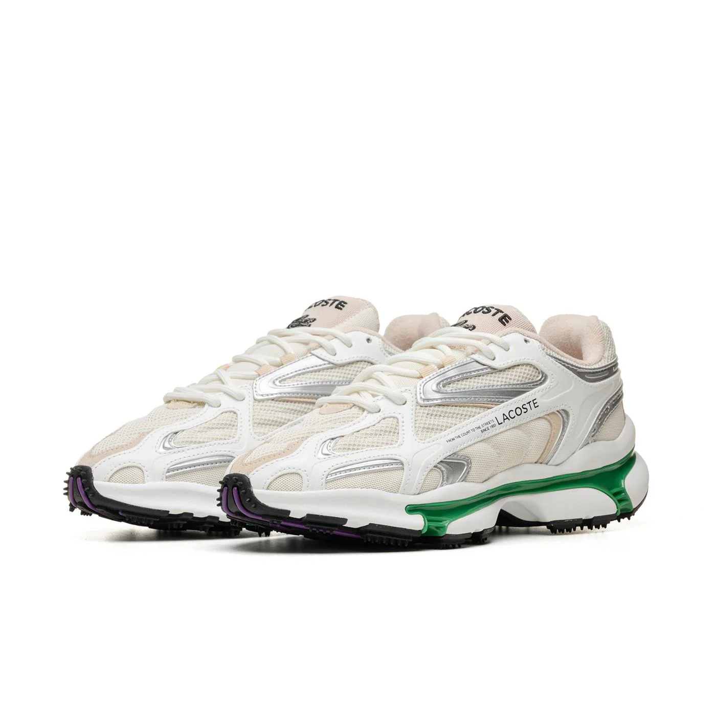 Lacoste L003 2K24 White/Green - Image 3