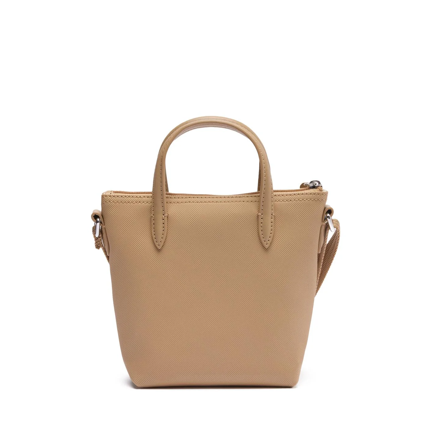 Lacoste L.12.12 Concept Petit Piqué Coated Canvas Mini Zip - Image 2