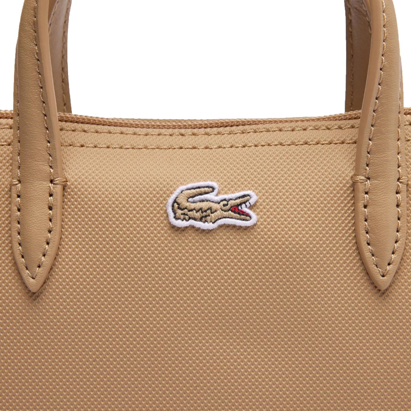 Lacoste L.12.12 Concept Petit Piqué Coated Canvas Mini Zip - Image 5