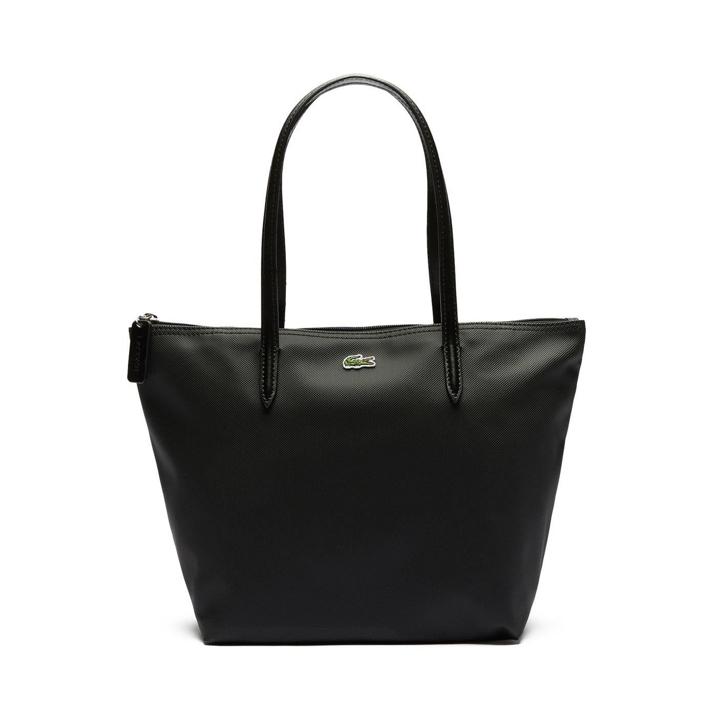 Lacoste L.12.12 Concept Small Zipped Tote Black