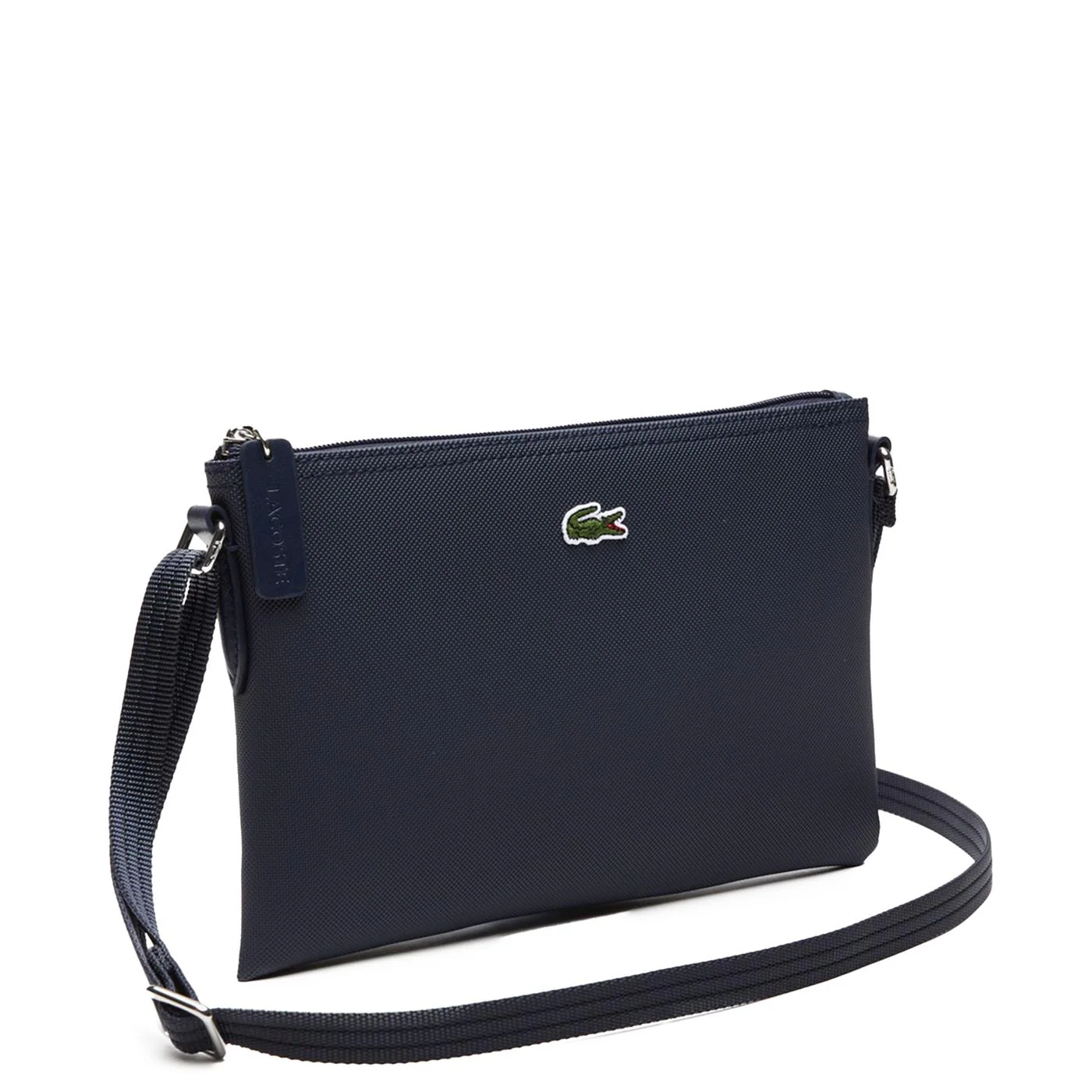 Lacoste L.12.12 Flat Purse W/ Strap Eclipse - Image 3