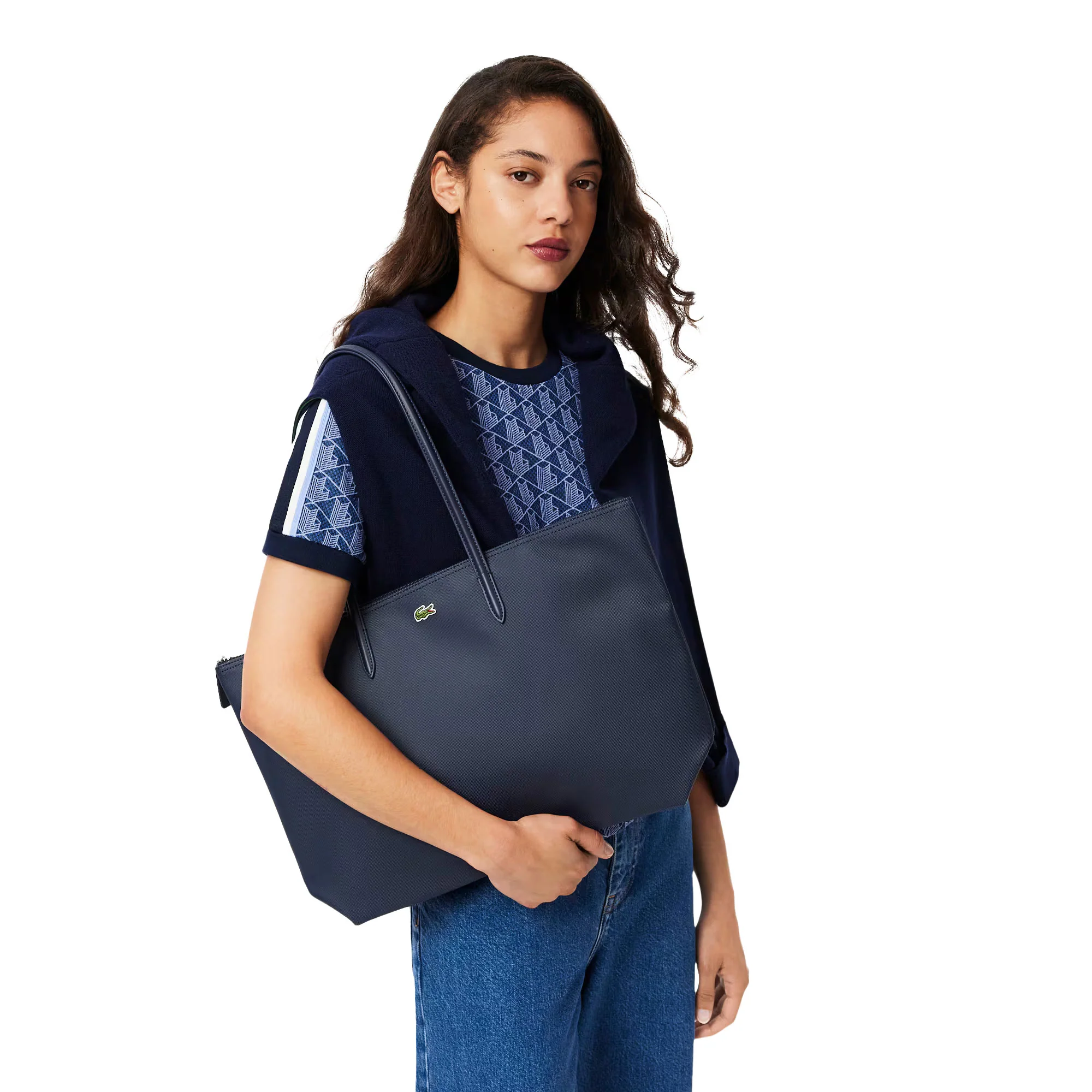 Lacoste Large L.12.12 Concept Tote Penombre - Image 6