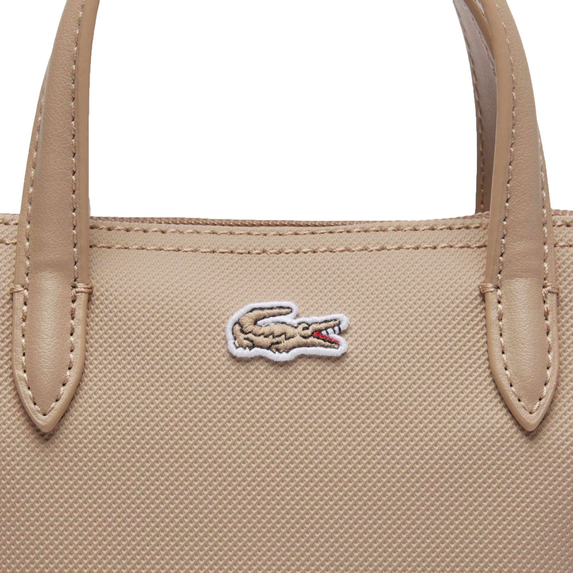 Lacoste Mini Zip L.12.12 Concept Petit Piqué Coated Canvas - Image 5