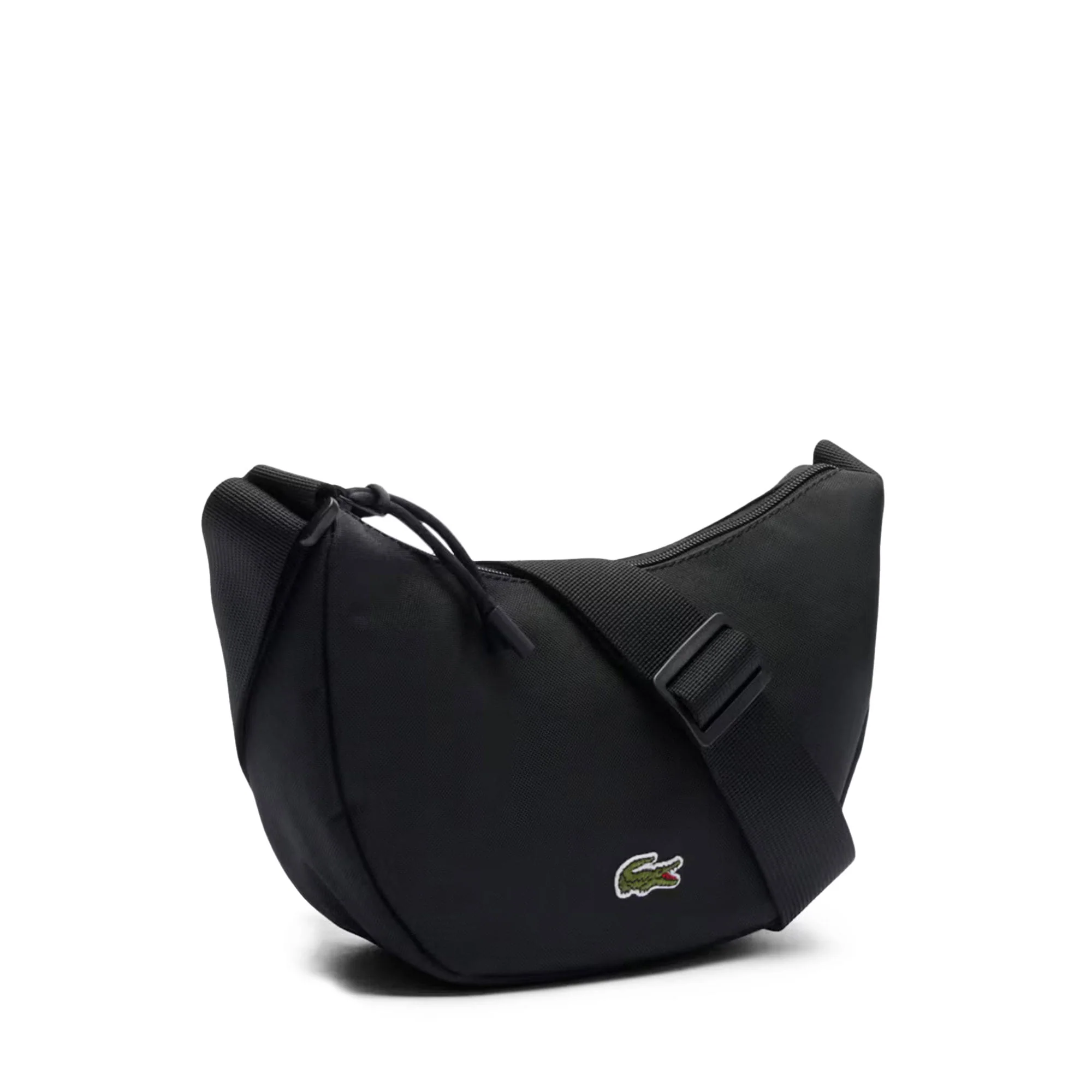 Lacoste Neocroc Half Moon Purse Black - Image 3