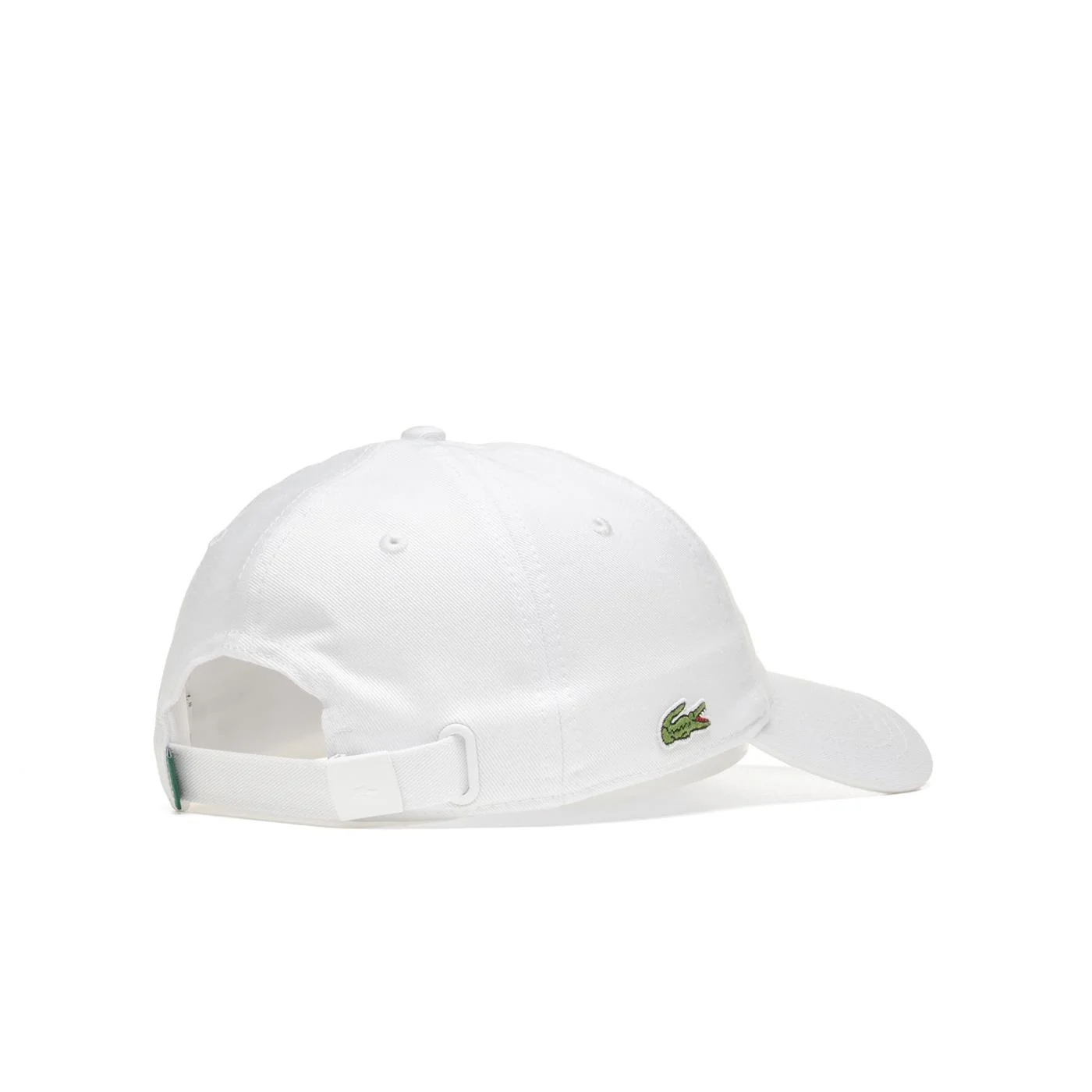 Lacoste Organic Cotton Twill Cap White - Image 3