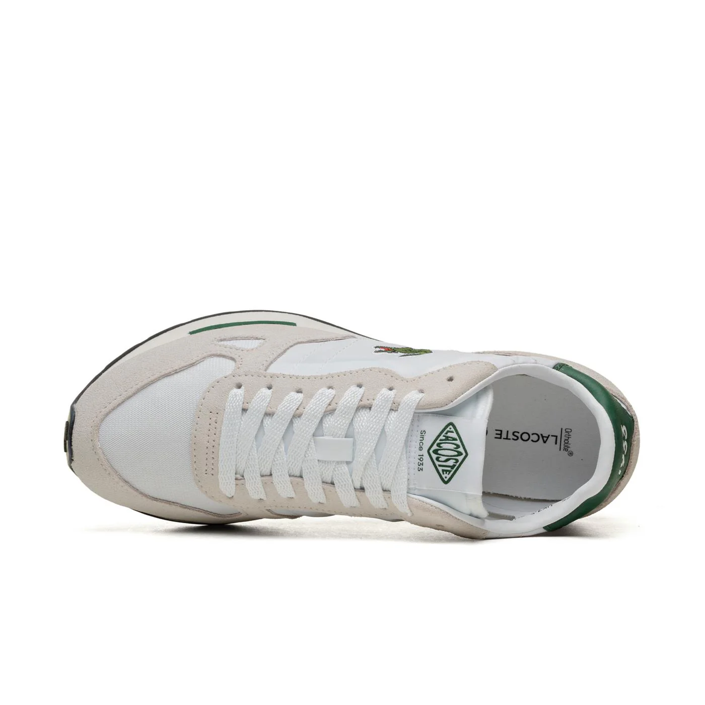 Lacoste Partner 70s White/Dark Green - Image 5