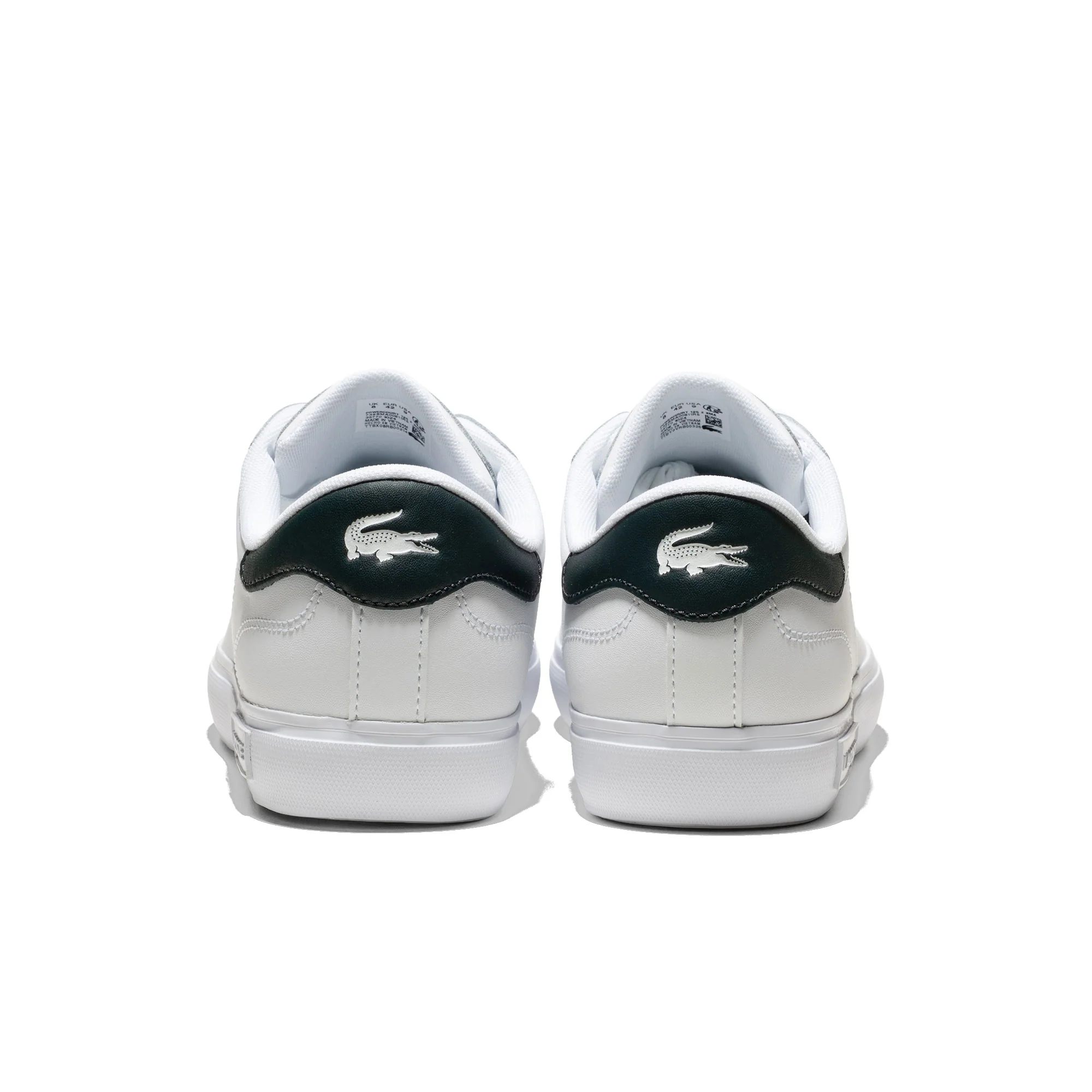 Lacoste Powercourt White/Dark Green - Image 4
