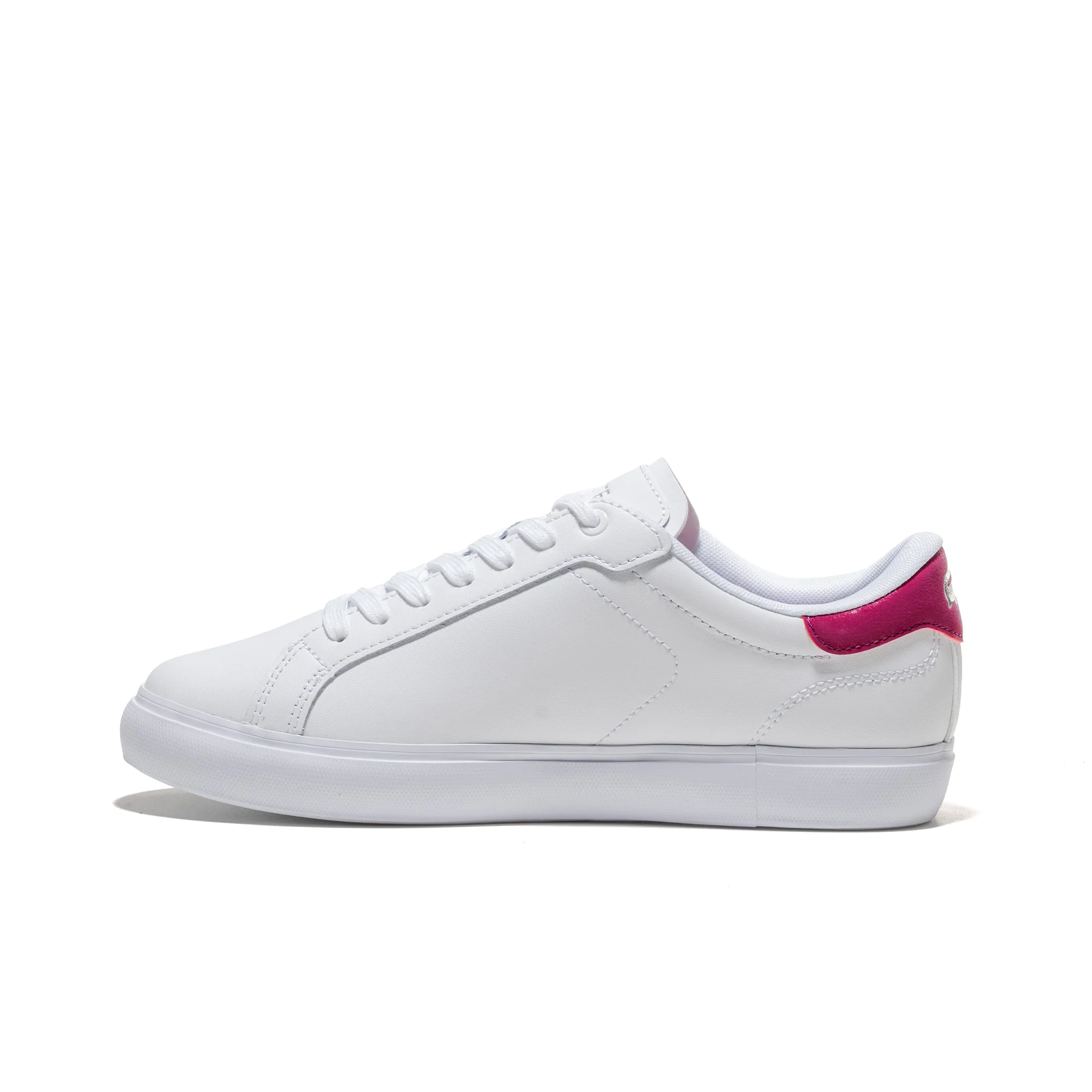 Lacoste Powercourt White/Dark Purple - Image 2