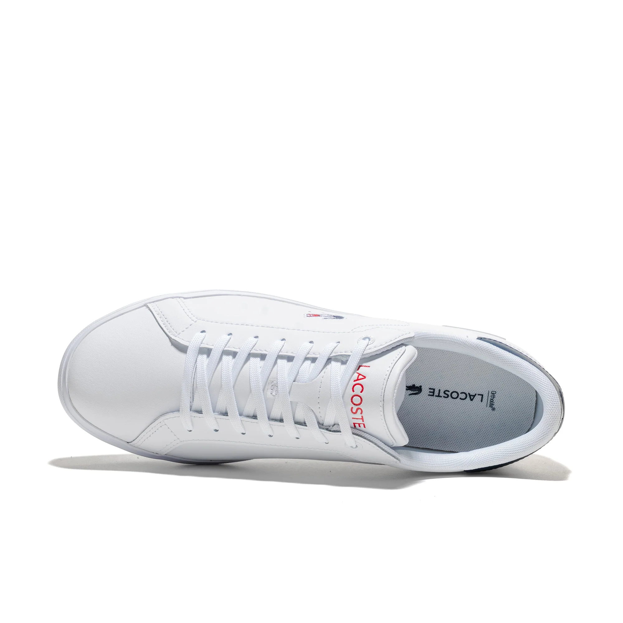 Lacoste Powercourt White/Navy/Red - Image 5