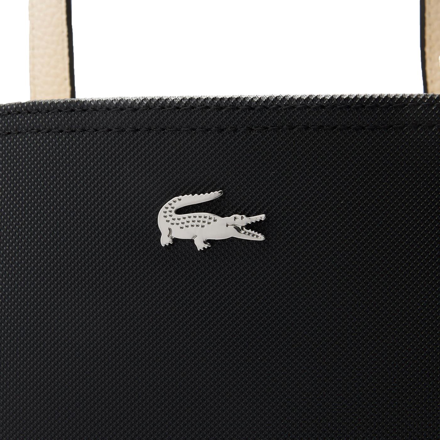 Lacoste Shopping Bag Black/Flour - Image 5