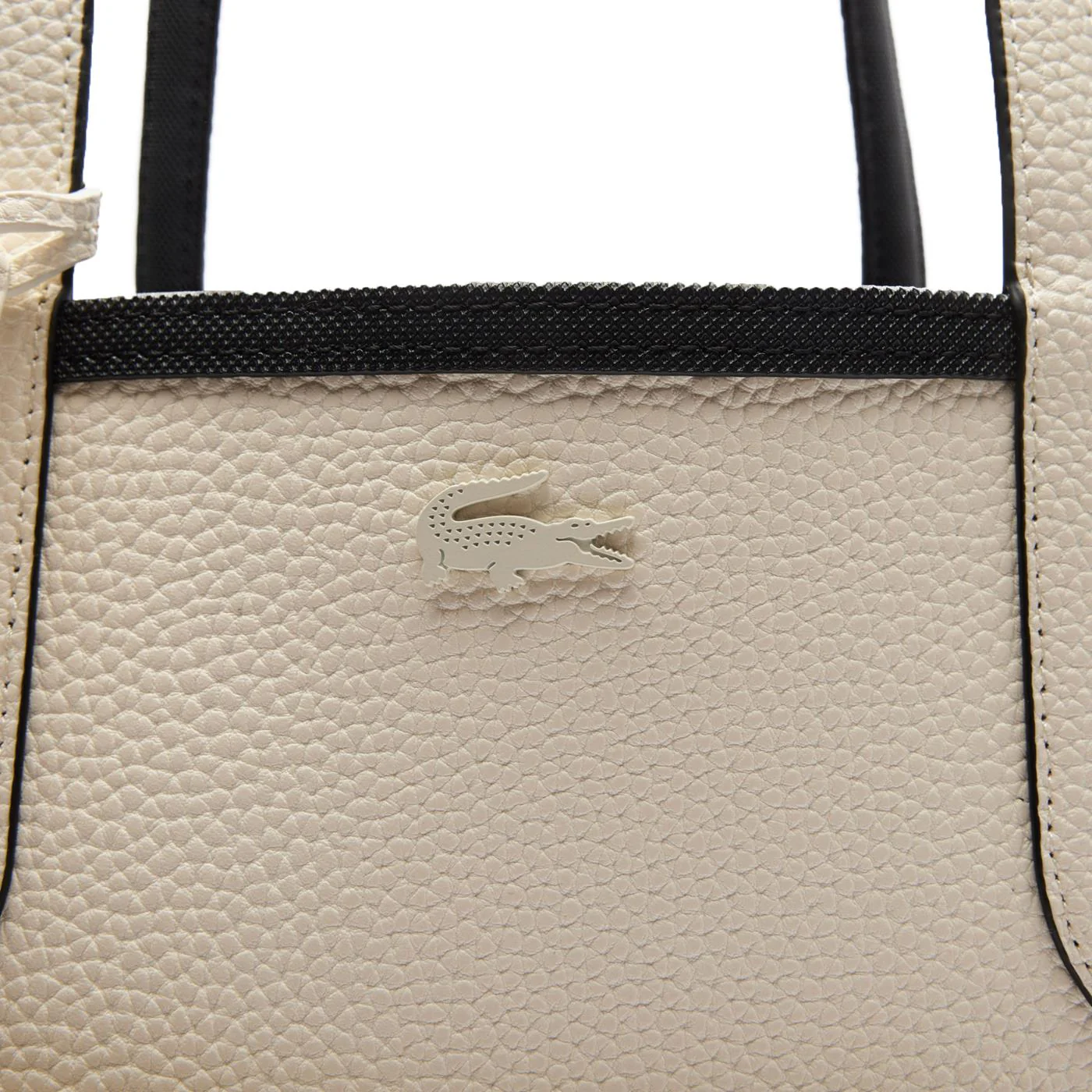 Lacoste Shopping Bag Black/Flour - Image 6