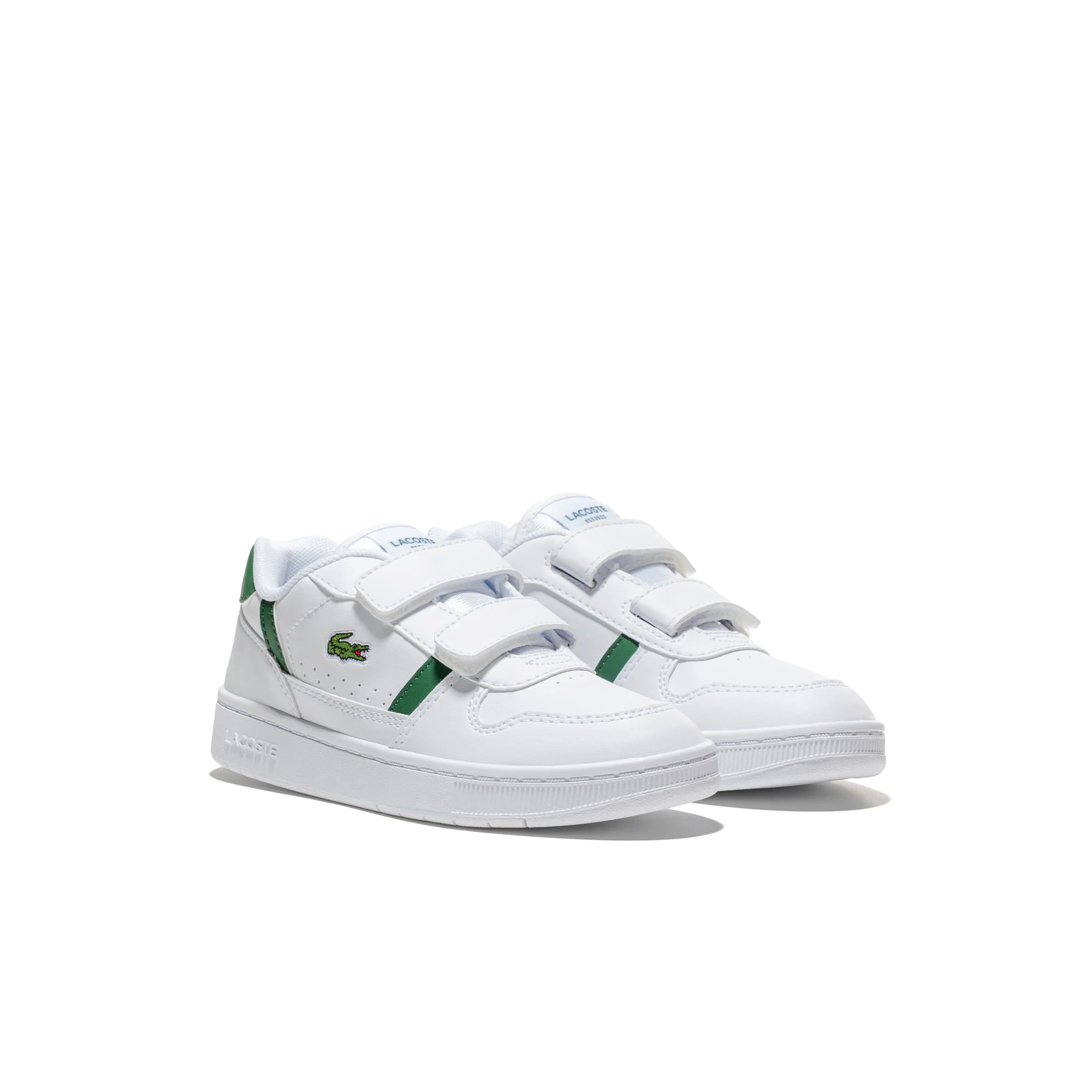 Lacoste T-Clip Set White/Dark Green - Image 3