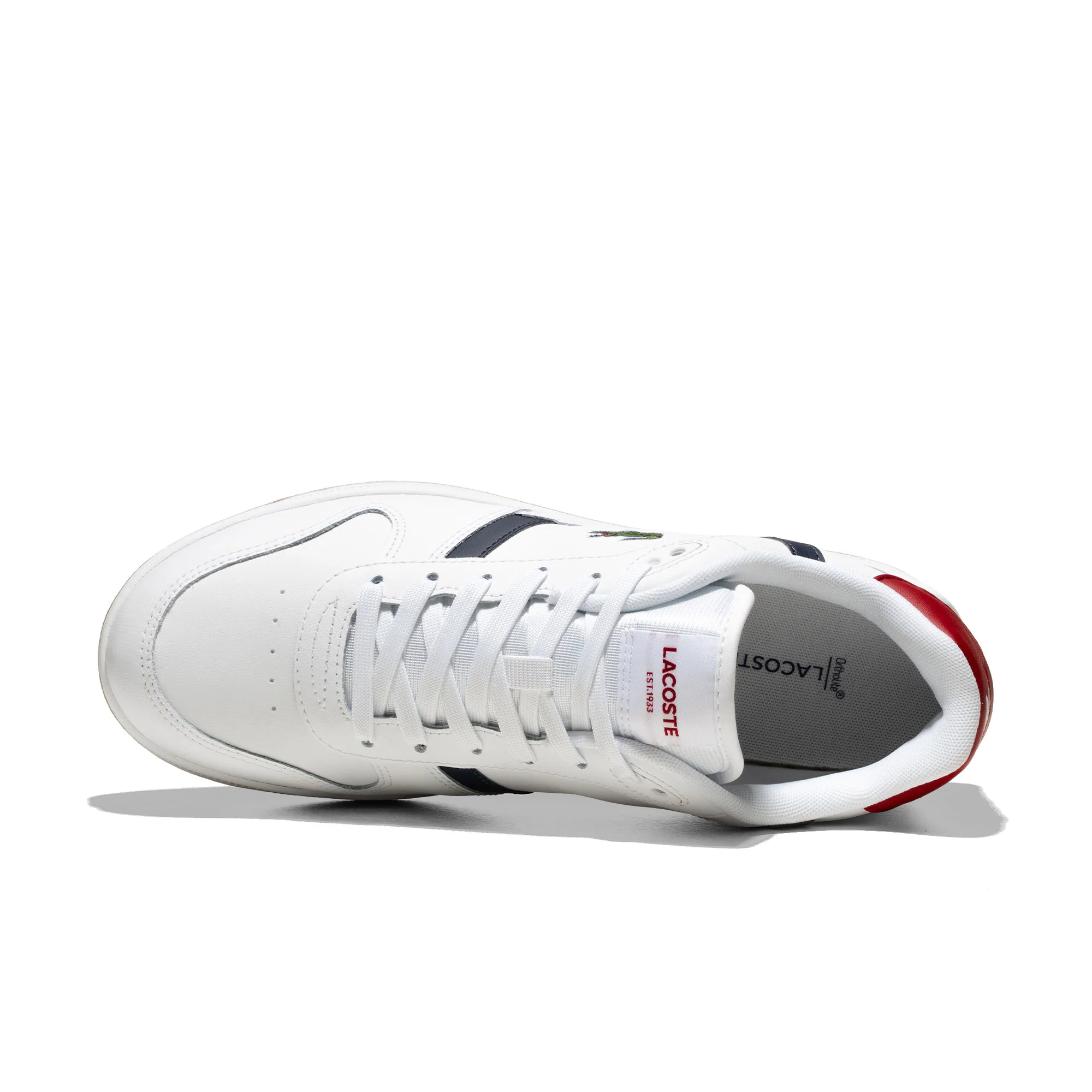 Lacoste T-Clip Set White/Navy/Red - Image 5