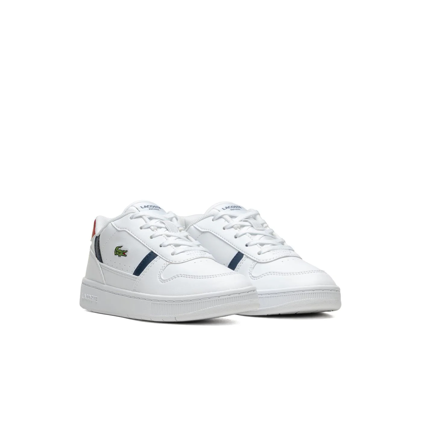Lacoste T-Clip Set White/Red/Navy - Image 3