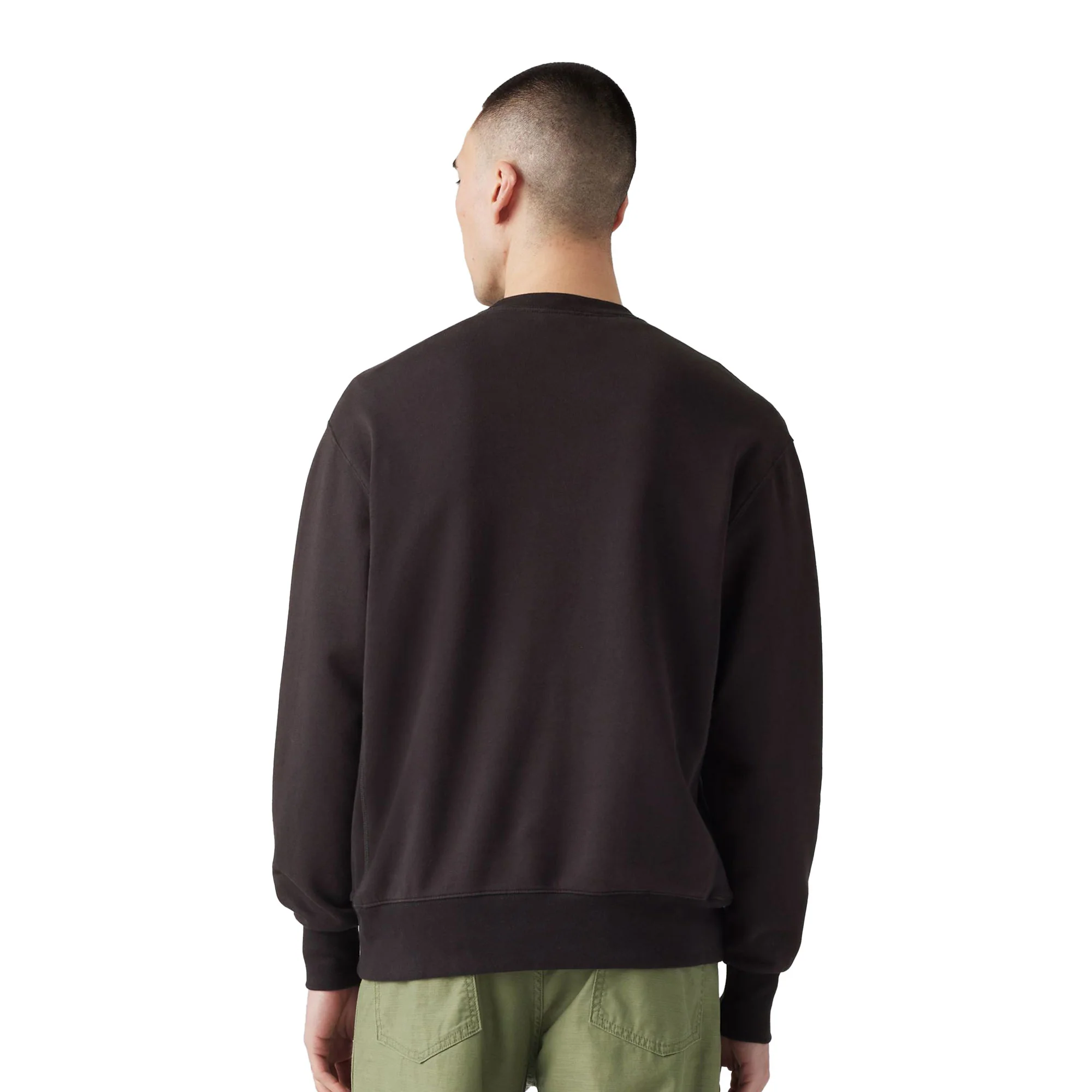 Levis Authentic Crew Black Agate Garment Dye - Image 2