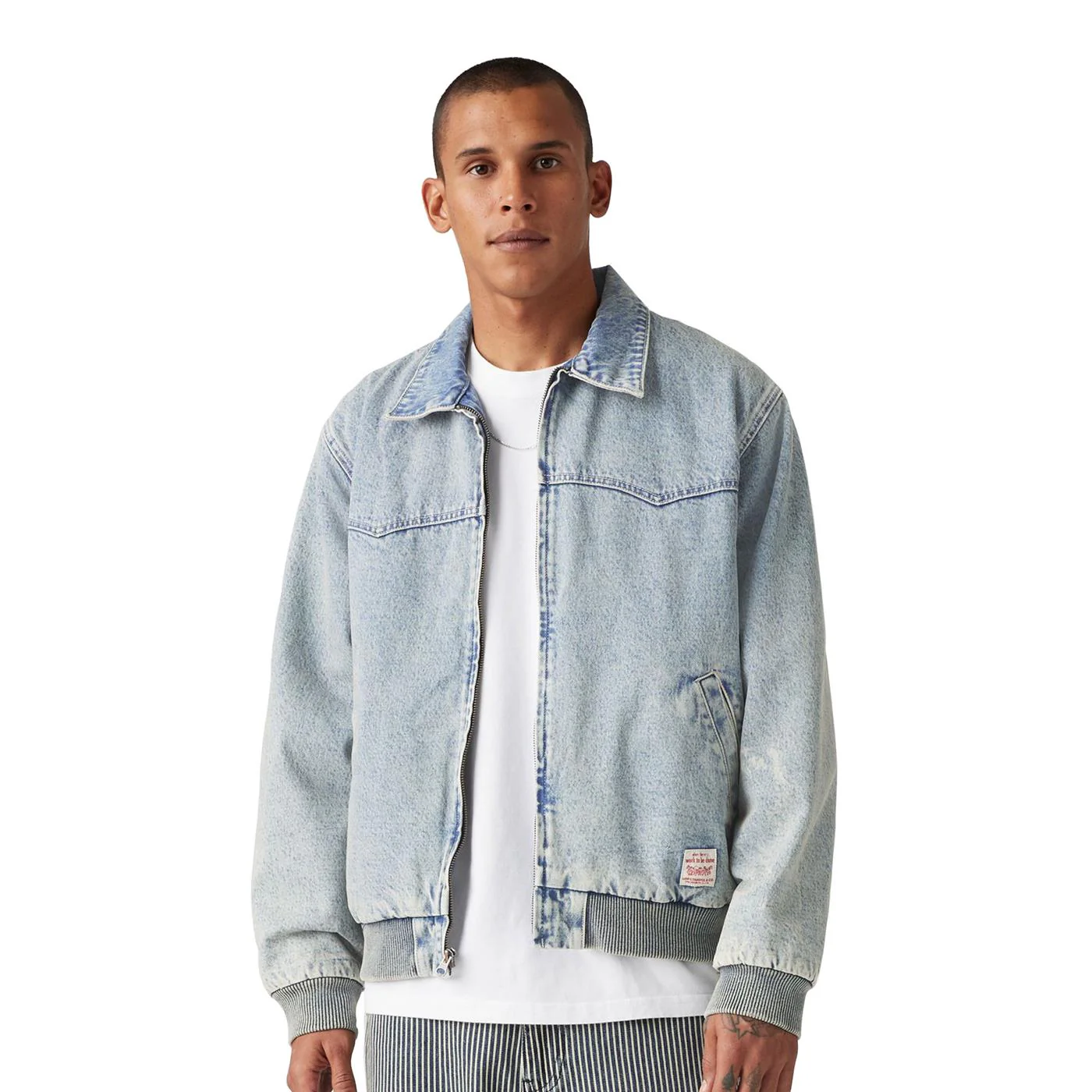 Levis Embarcadero Aviator Jacket Sign Here