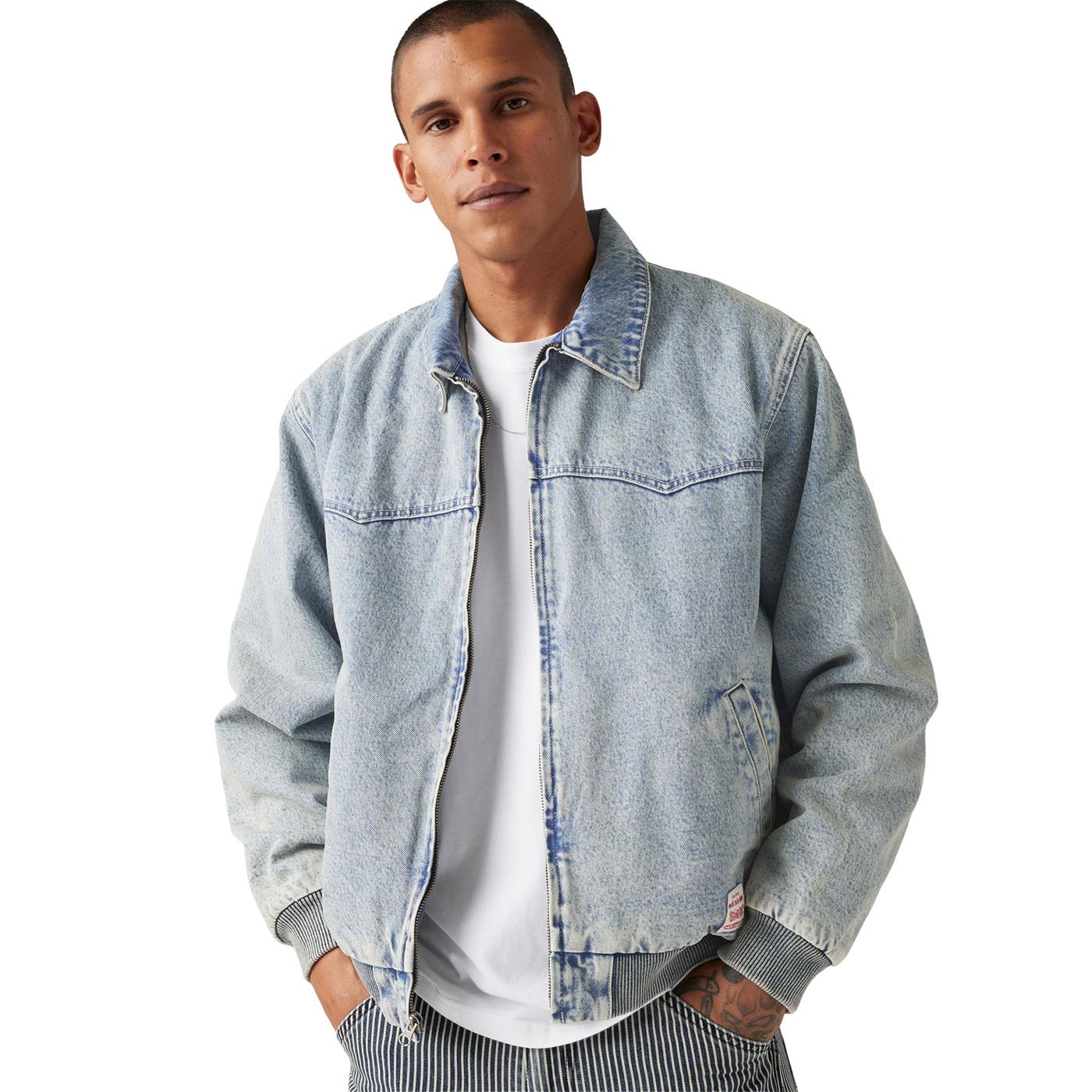 Levis Embarcadero Aviator Jacket Sign Here - Image 4