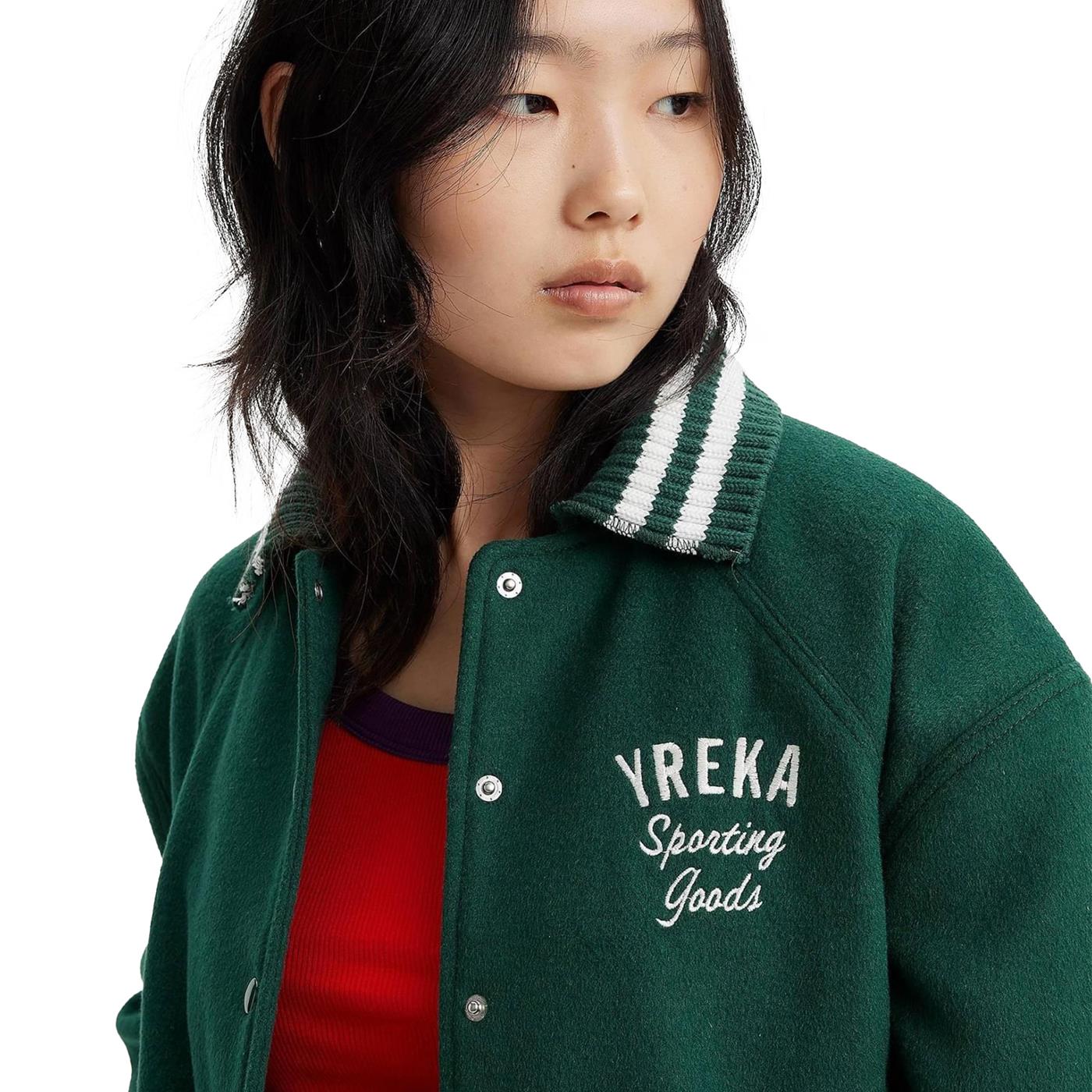 Levis GT Shrunken Varsity Yreka 73 Deep Sea Moss - Image 3