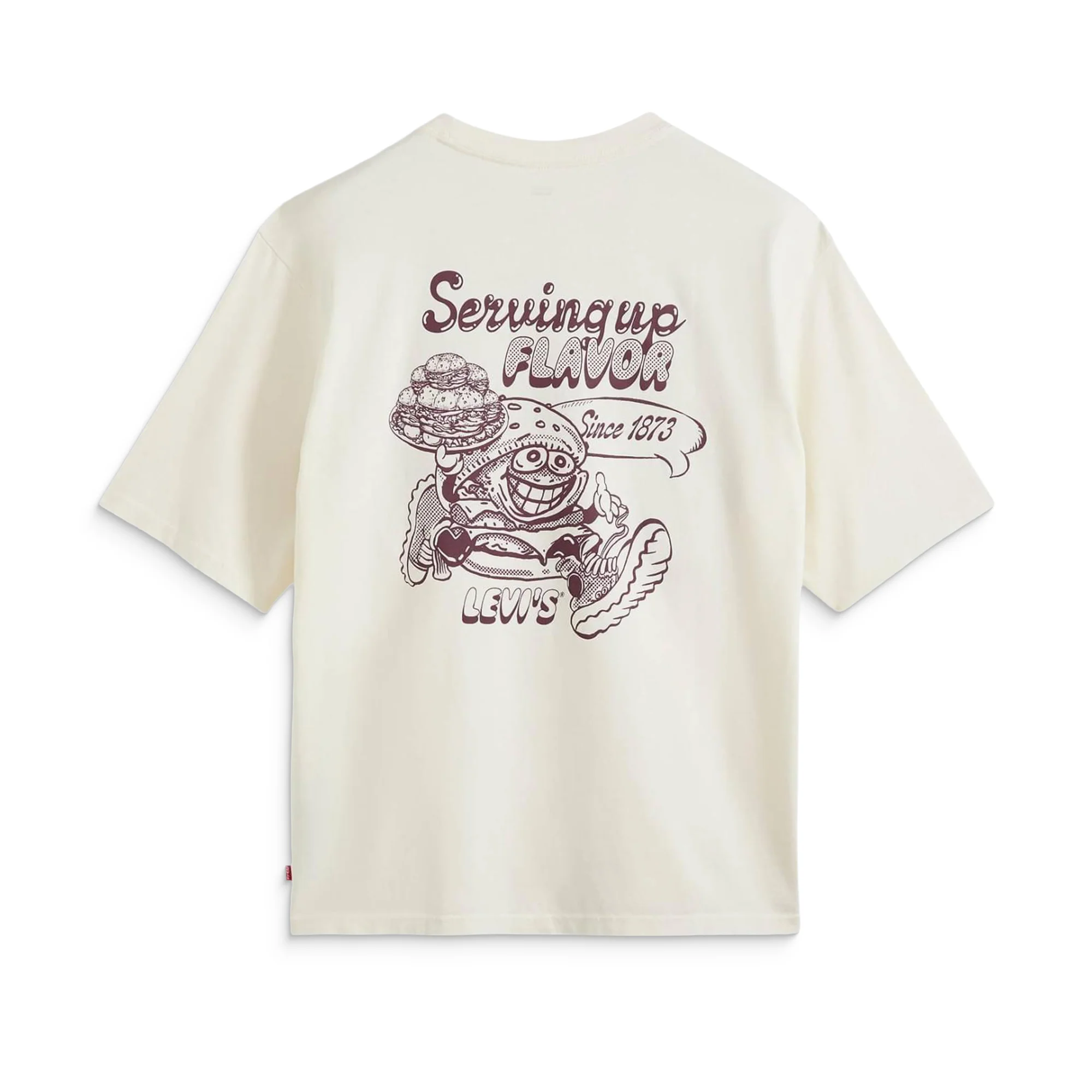 Levis LSE Half Sleeve Graphic Pocket Tee Flavor Egret - Image 4
