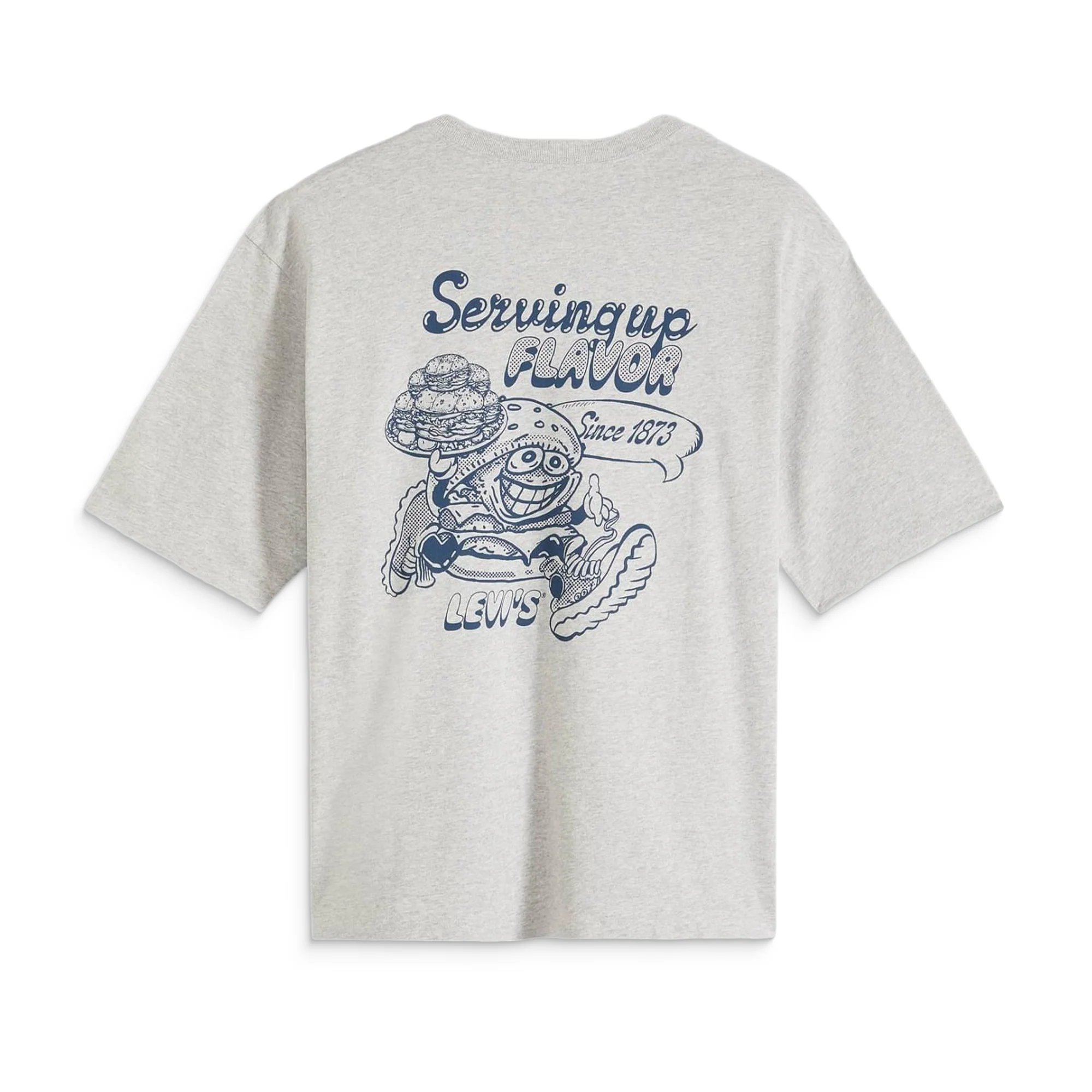 Levis LSE Half Sleeve Graphic Pocket Tee Flavor Lgt Heather - Image 4