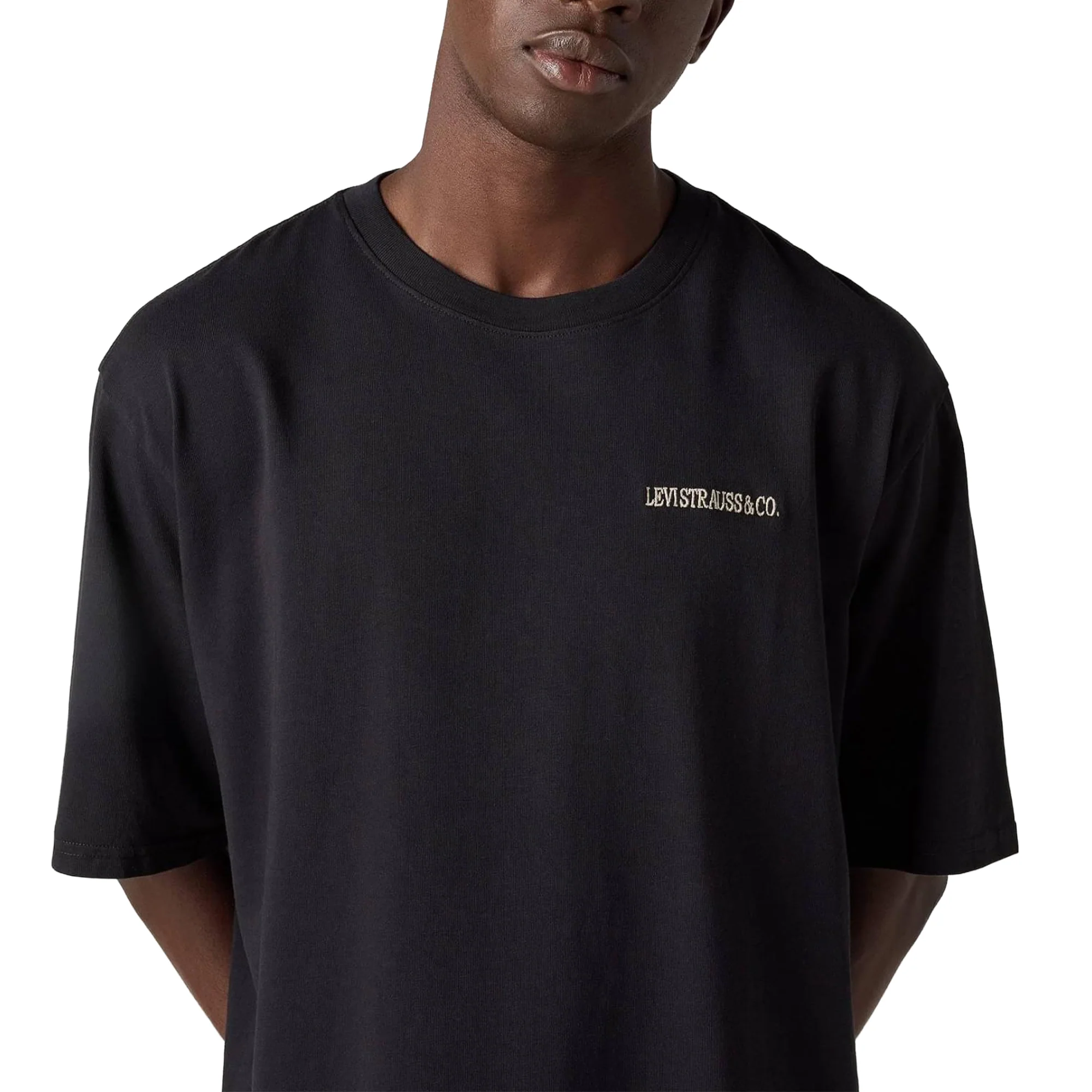 Levis LSE Half Sleeve Tee Toasty Foods Jet Black - Image 3