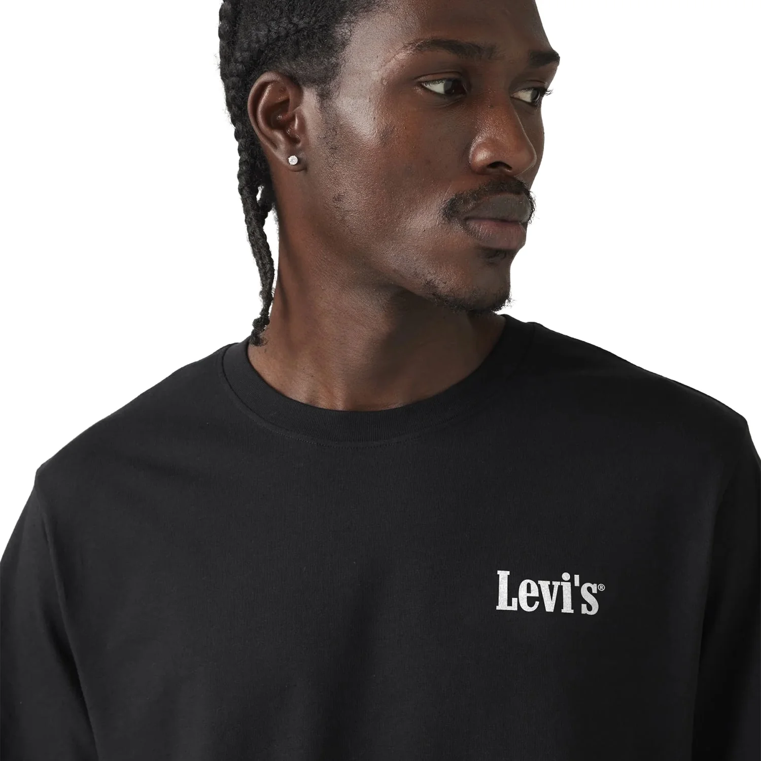 Levis LSE SS Relaxed Fit Tee Glizzn N The Sun Jet Black Body - Image 5
