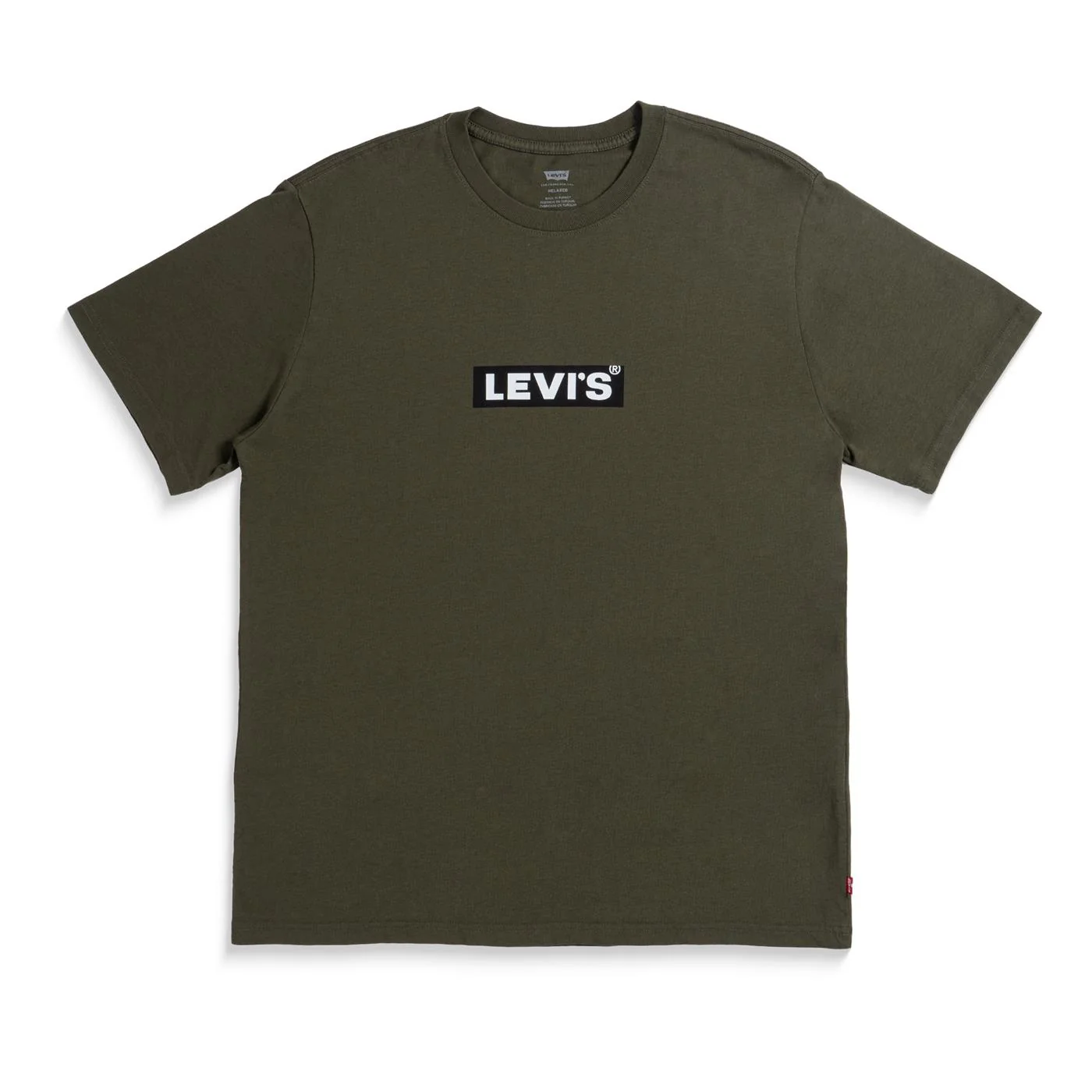 Levis LSE SS Relaxed Fit Tee LSE Babytab Olive Night