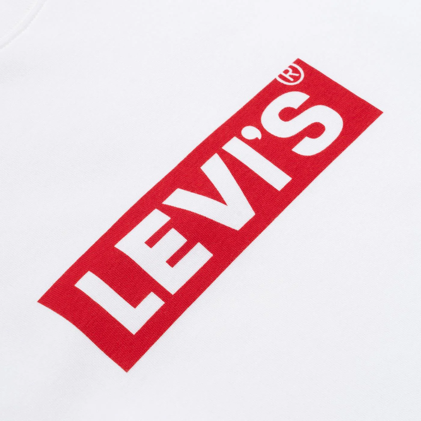 Levis LSE_T3 Relaxed Graphic C Crew Sweatshirt White - Image 3
