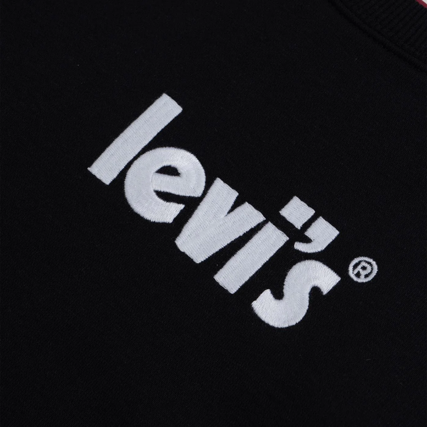 Levis Poster Logo Crewneck Black - Image 3