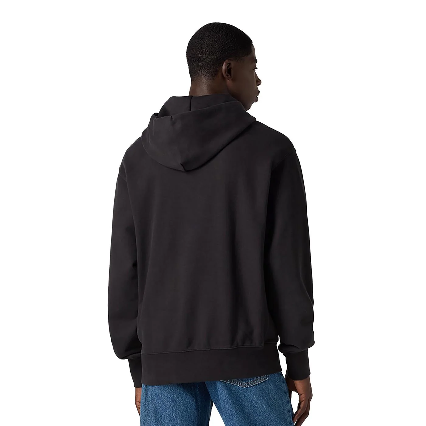 Levis Premium Graphic Hoodie Vtg BW logo Three Caviar - Image 2