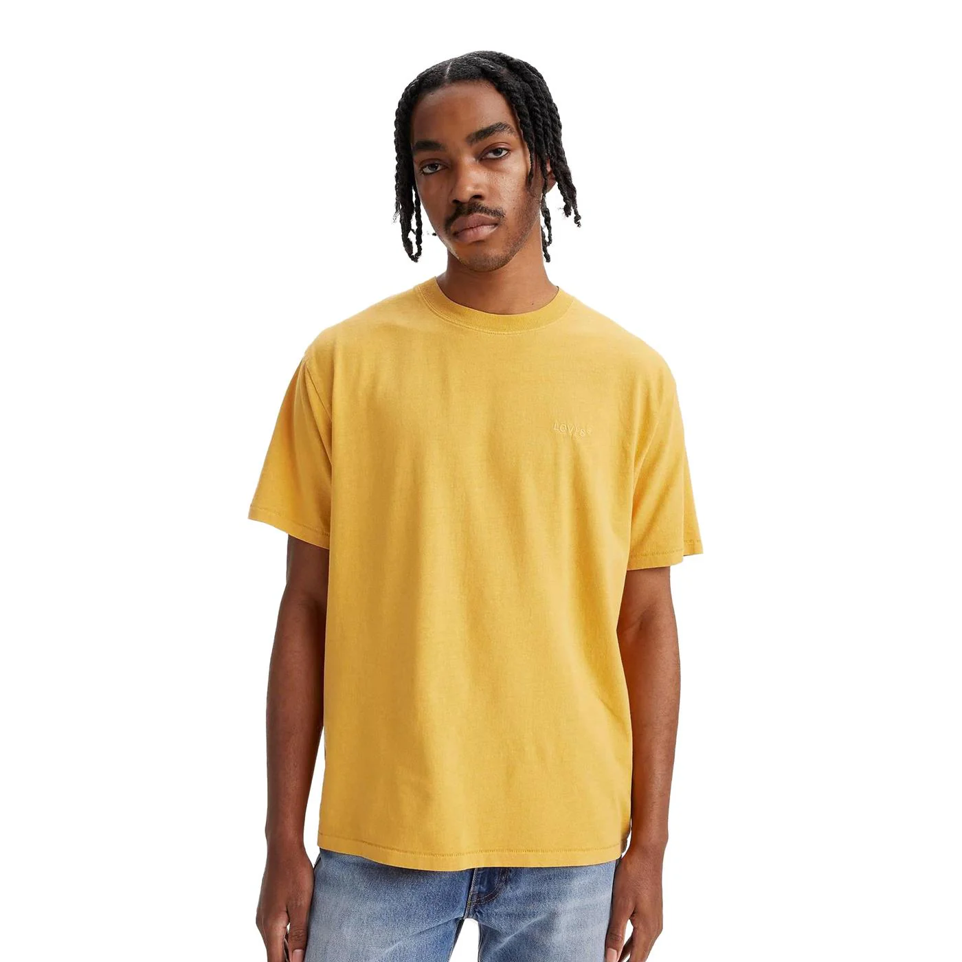Levis Red Tab Vintage Tee Garment Dye Ochre