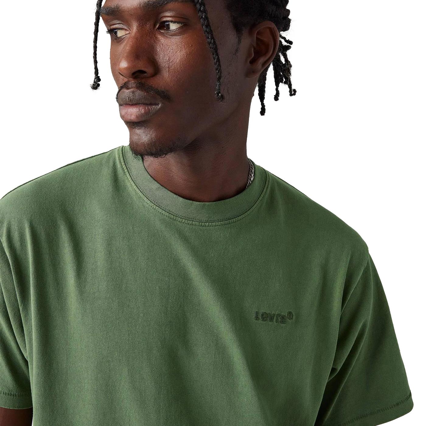 Levis Red Tab Vintage Tee Garment Dye Vineyard - Image 3