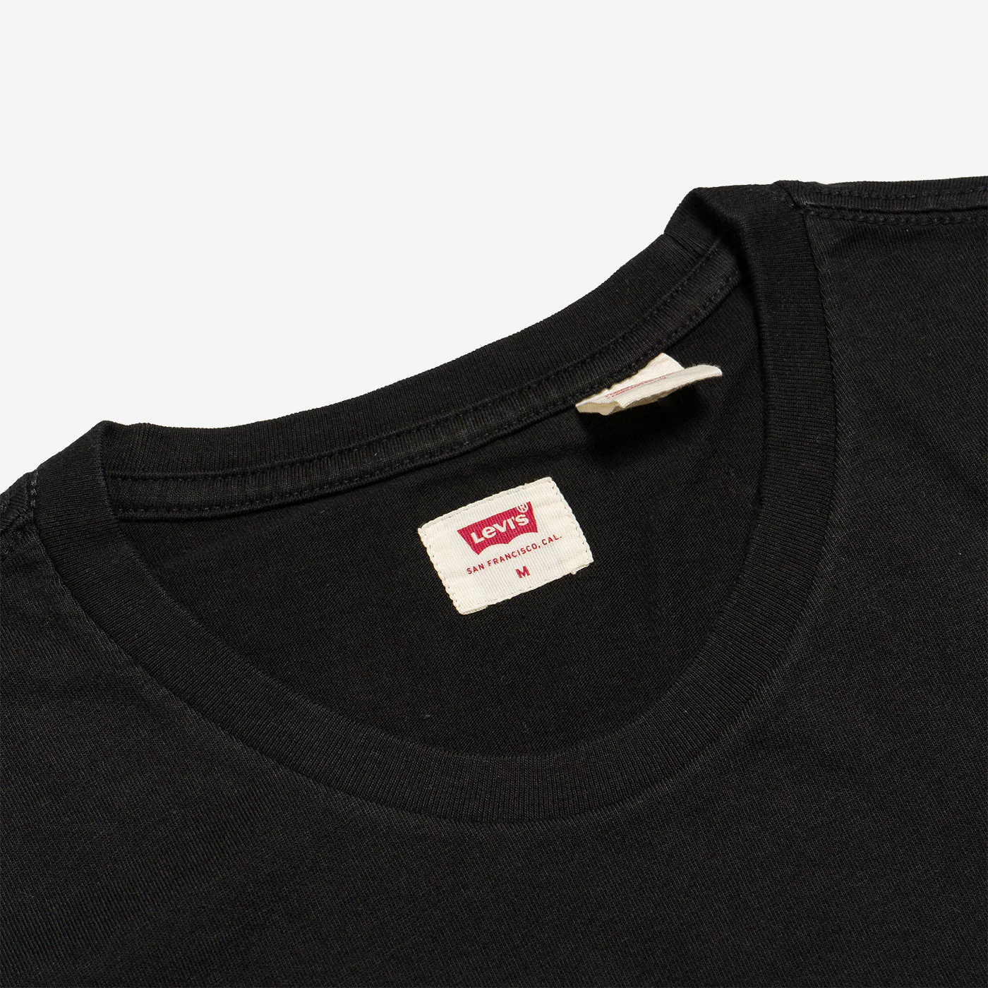 Levis SS Original Housemark Tee Mineral Black - Image 3