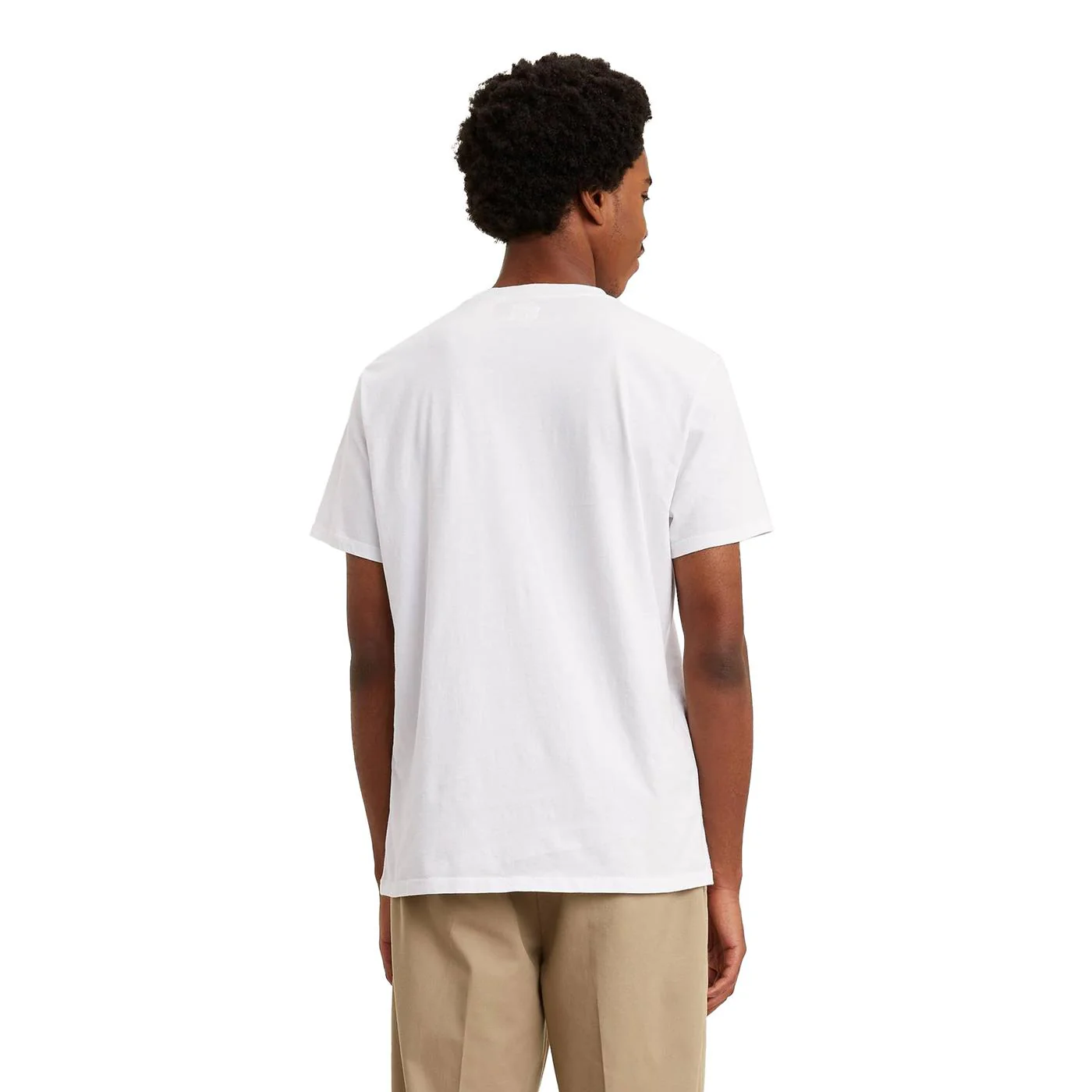 Levis SS Original Housemark Tee White - Image 6