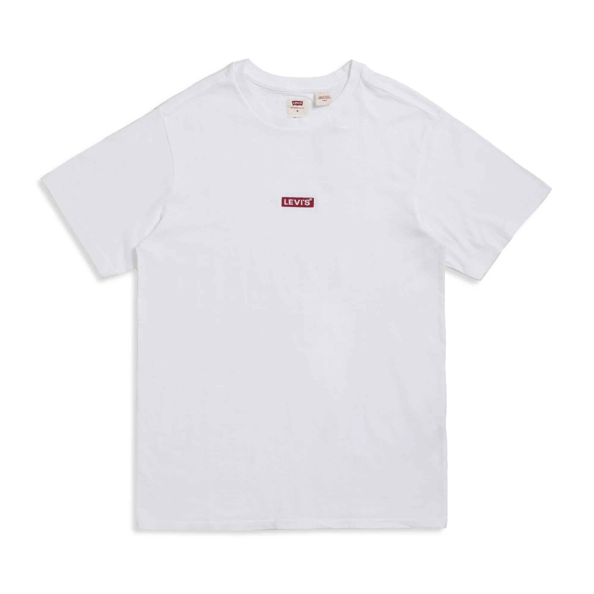 Levis SS Relaxed Baby Tab Tee Bright White