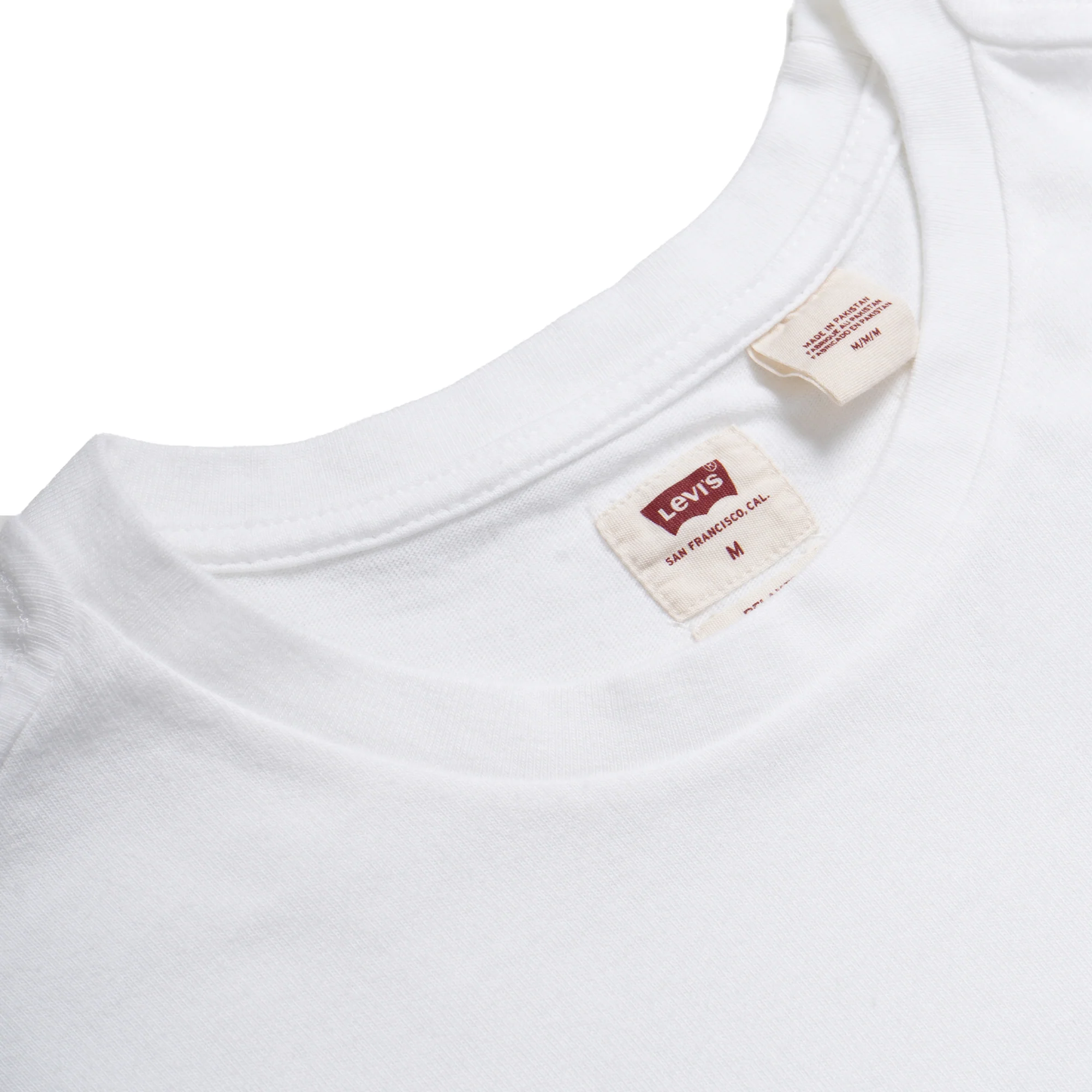 Levis SS Relaxed Baby Tab Tee Bright White - Image 3