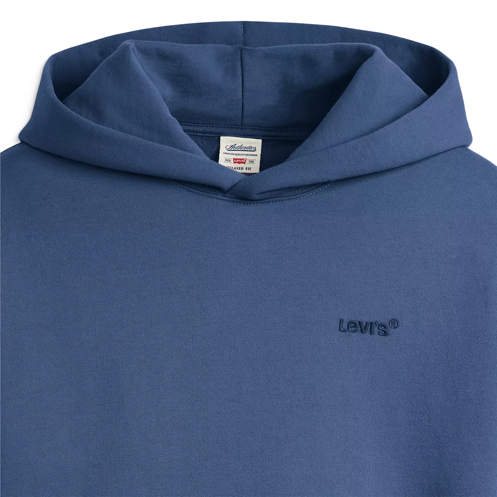 Levis The Authentic Hoodie Sargasso Sea Garment Dye - Image 6