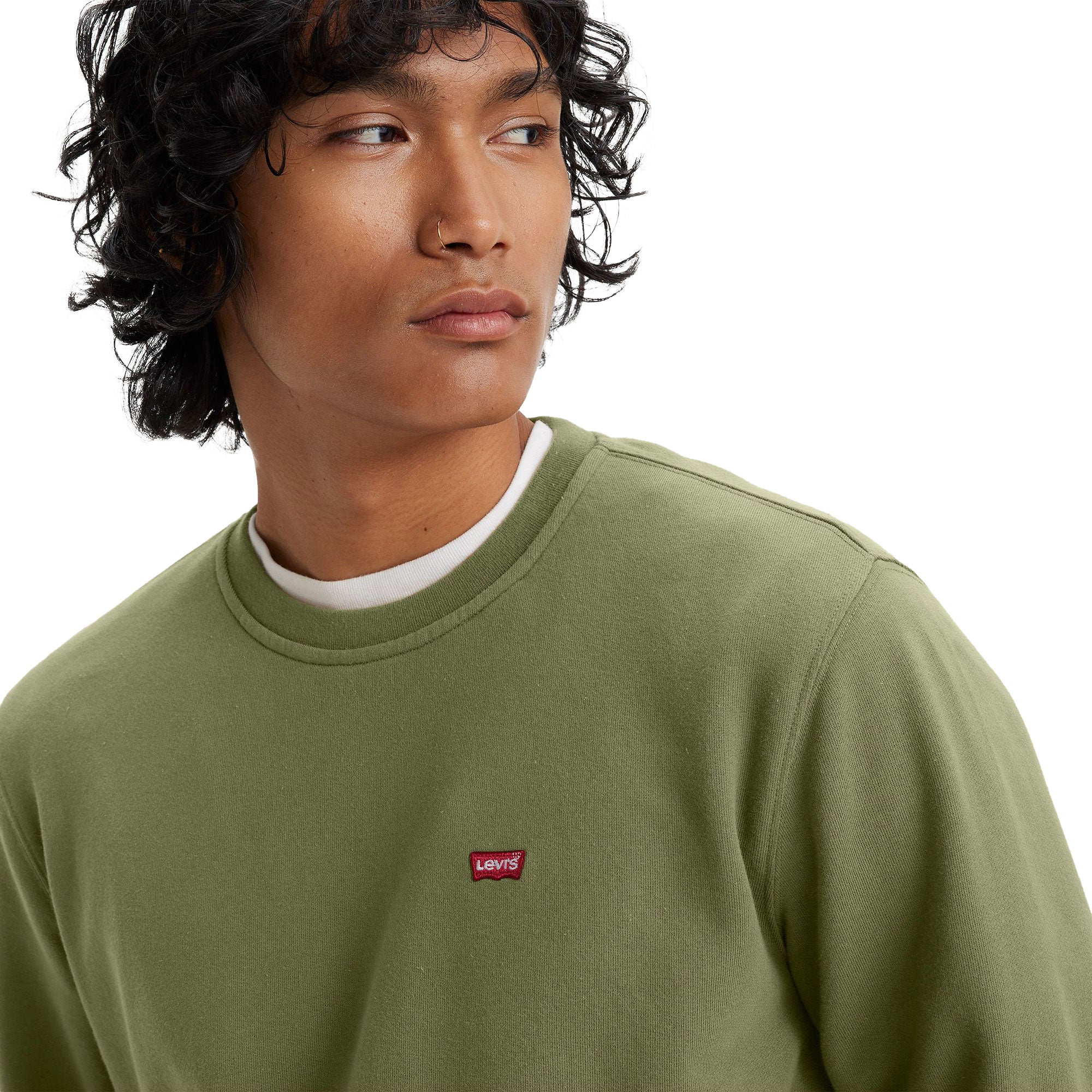 Levis The Original HM Crew Moss Olive - Image 3